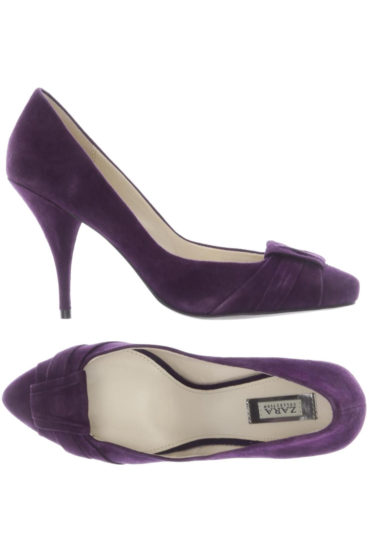 

Zara Damen Pumps, flieder, Gr. 38