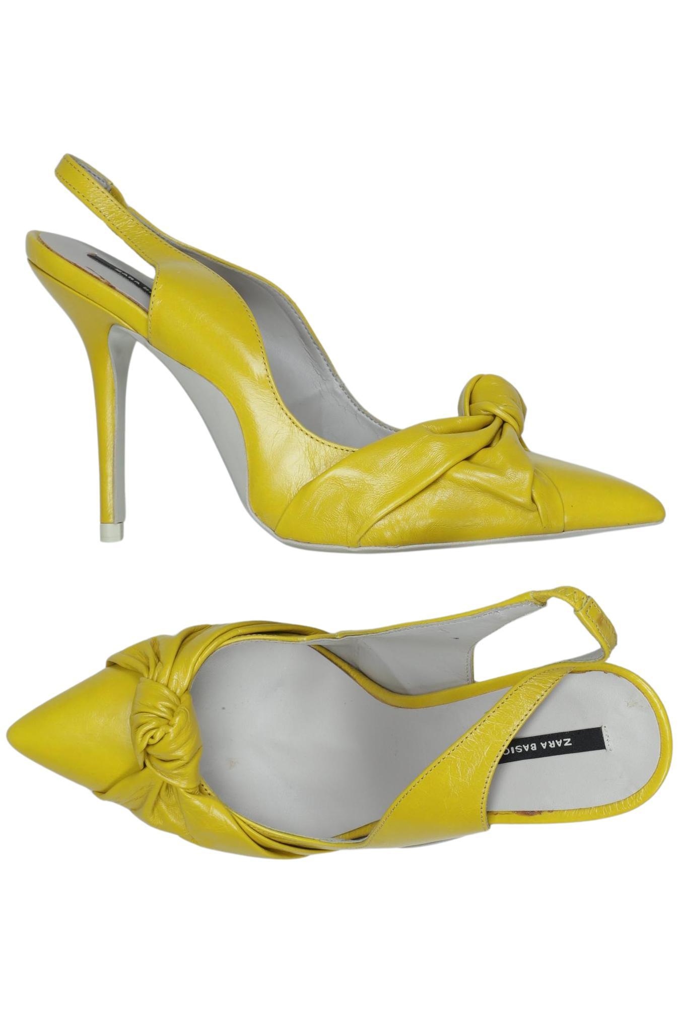 

Zara Damen Pumps, gelb, Gr. 41