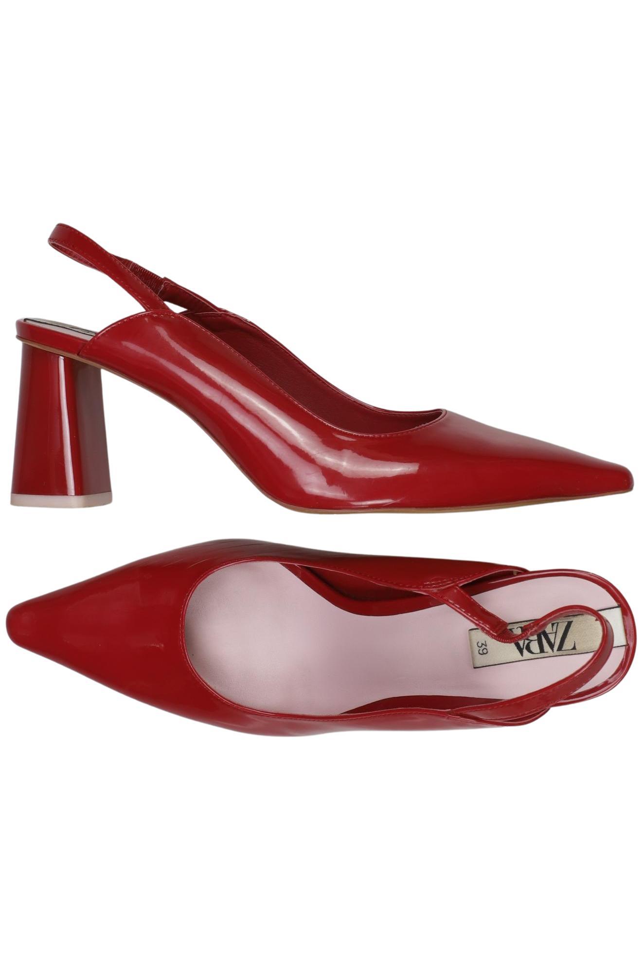 

Zara Damen Pumps, rot, Gr. 39