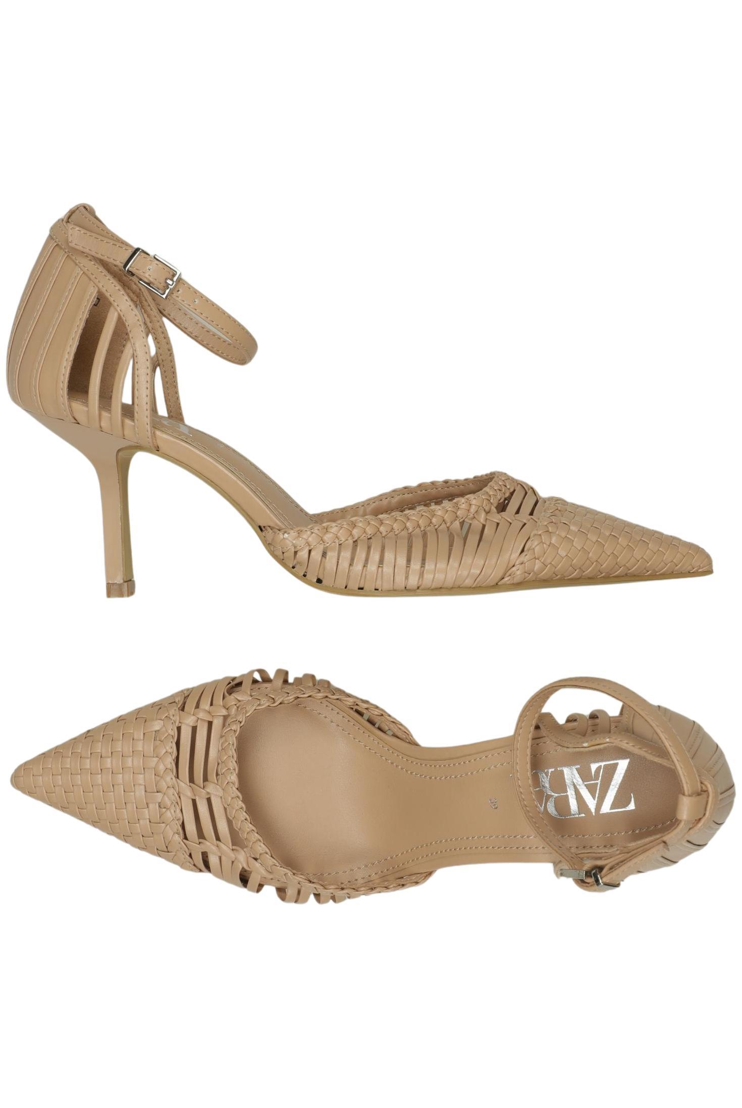 

Zara Damen Pumps, beige, Gr. 39