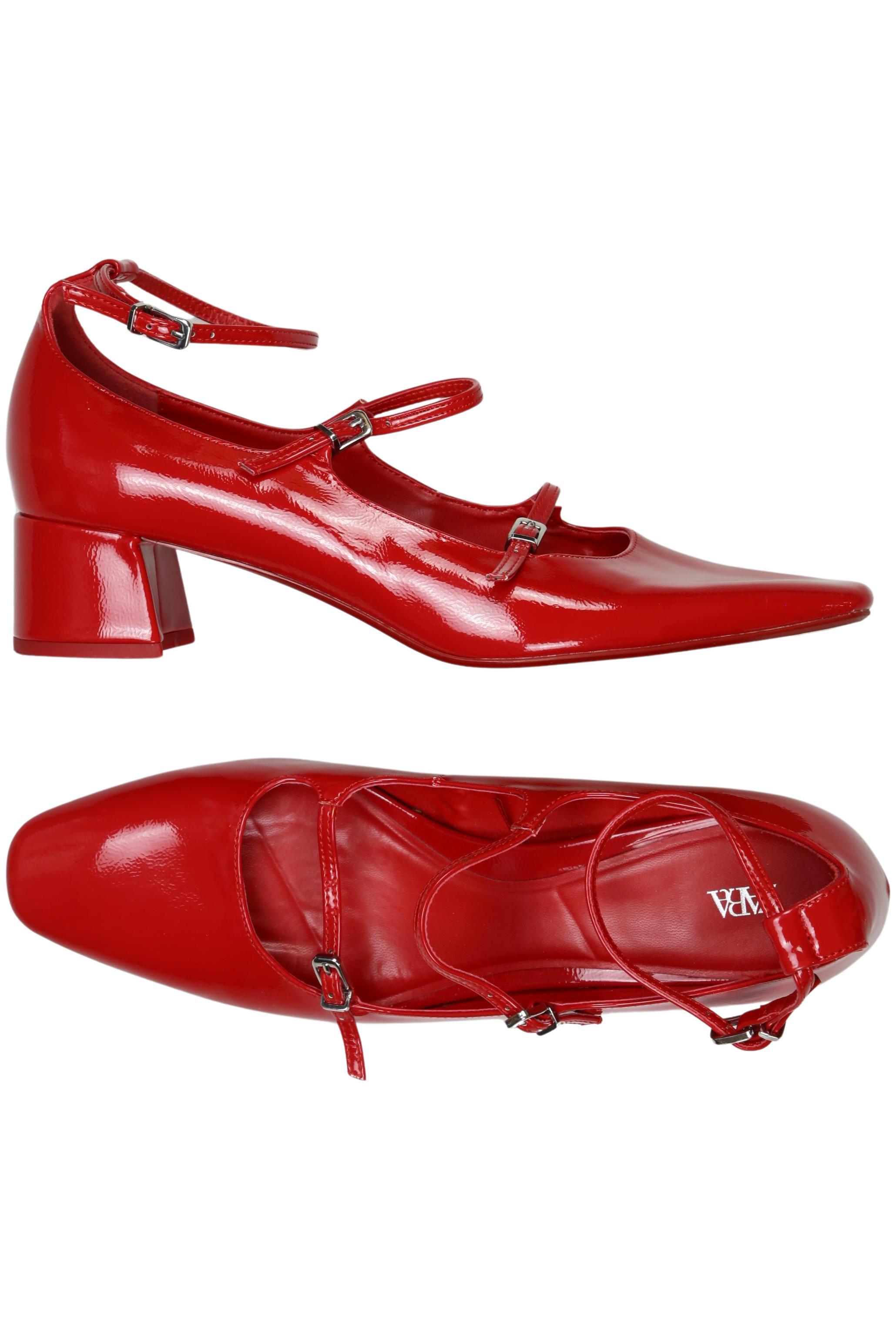 

Zara Damen Pumps, rot, Gr. 41