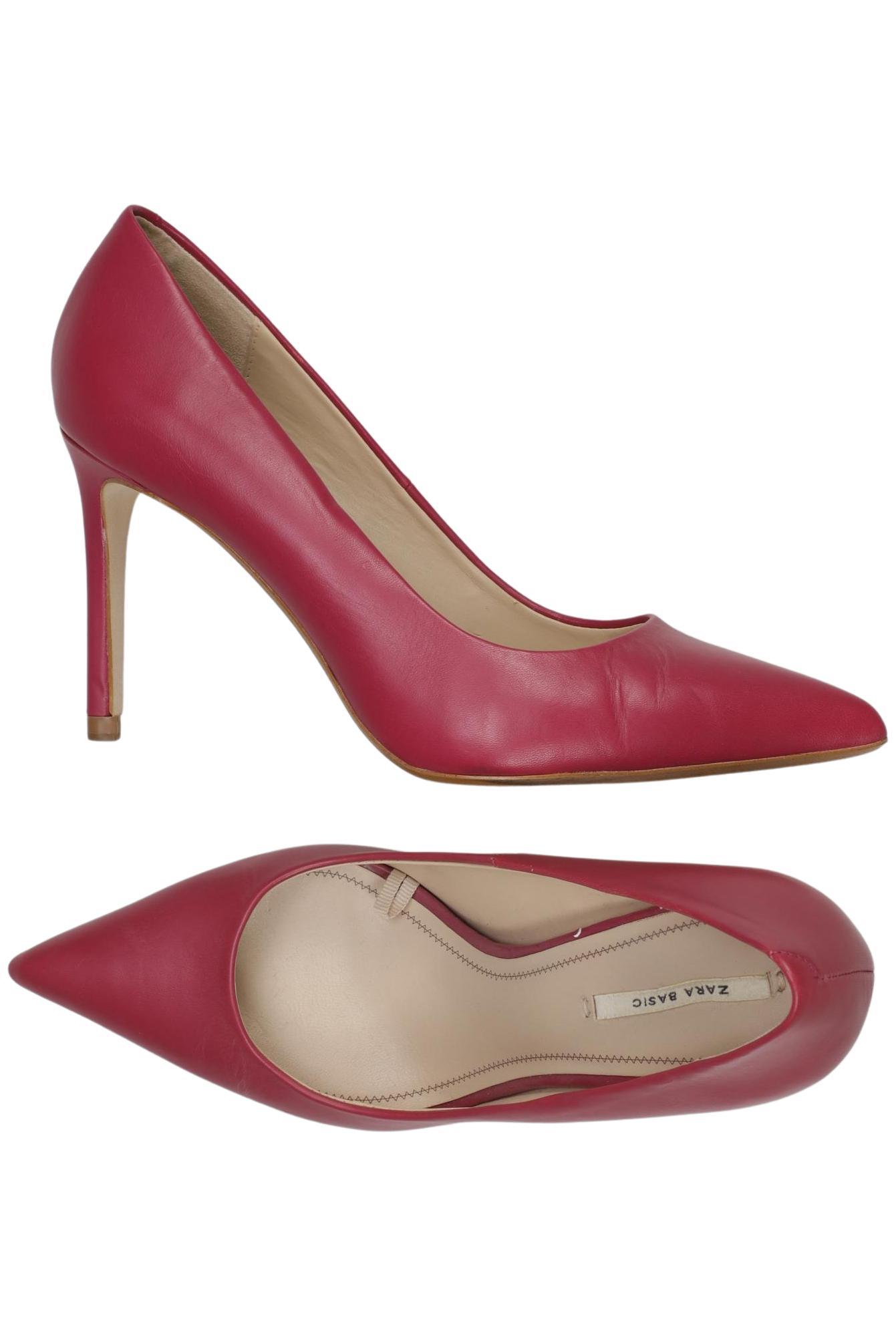 

Zara Damen Pumps, rot, Gr. 37