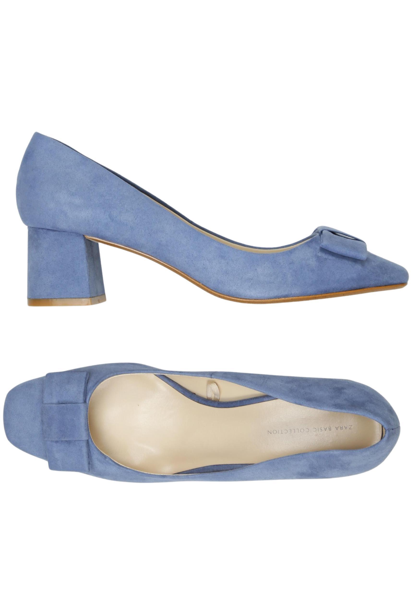 

Zara Damen Pumps, blau, Gr. 40