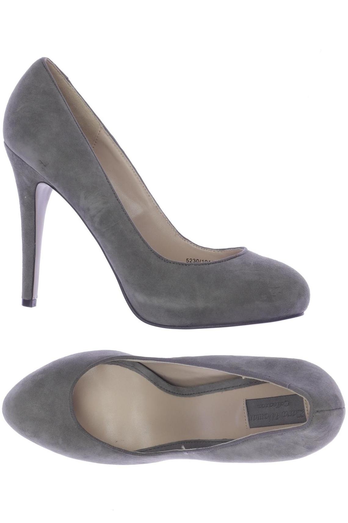 

Zara Damen Pumps, grau, Gr. 40