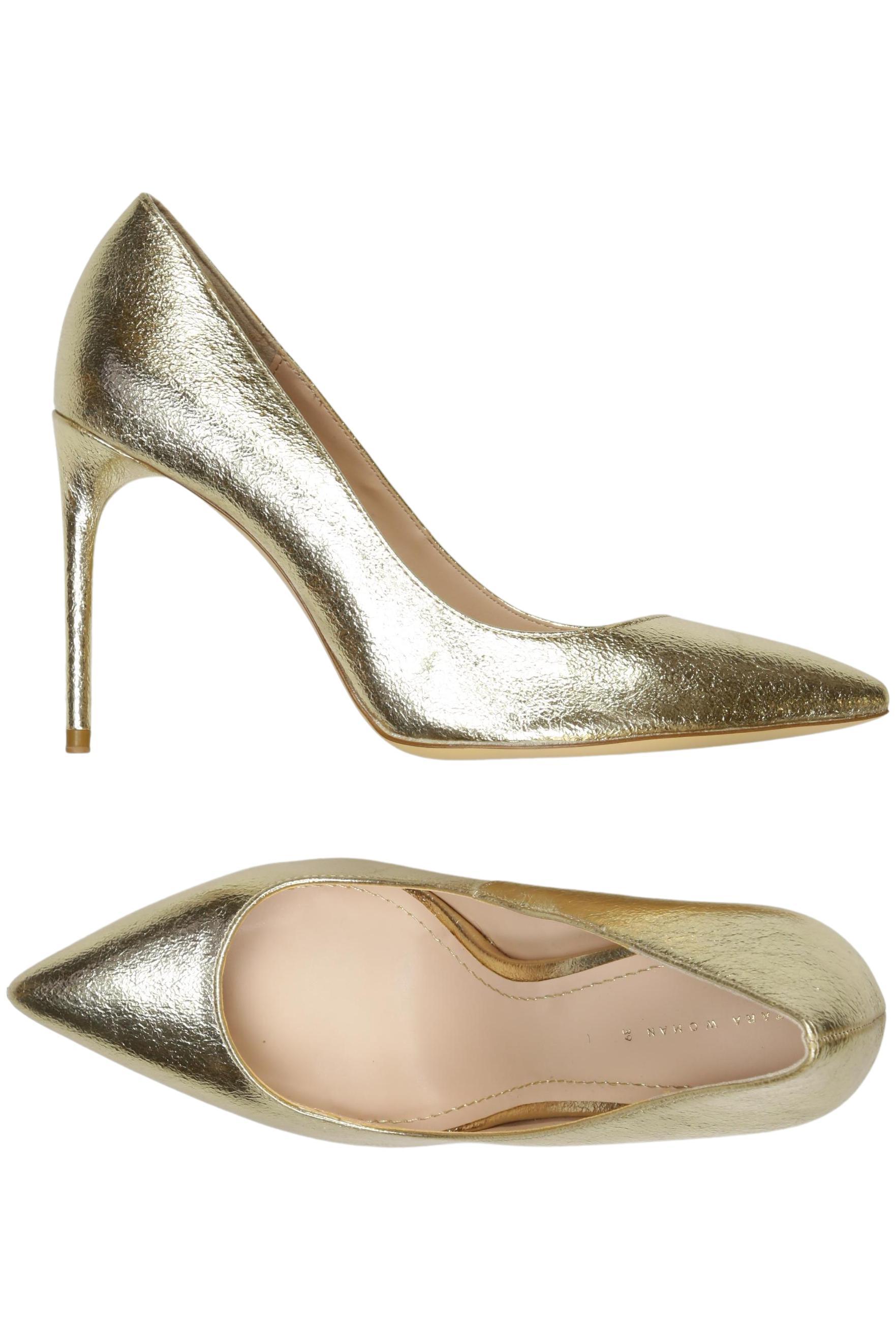 

Zara Damen Pumps, gold, Gr. 39