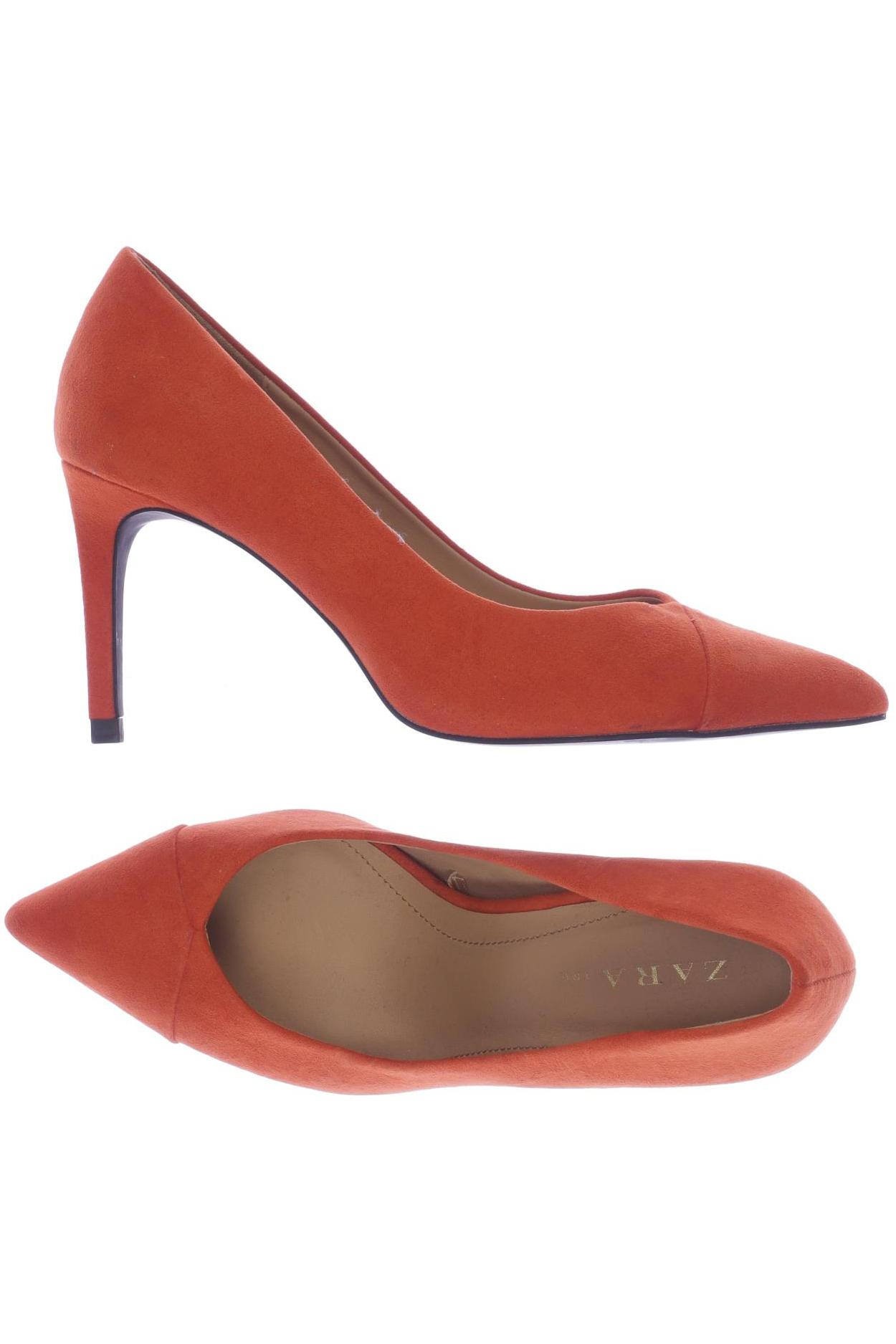 

ZARA Damen Pumps, orange