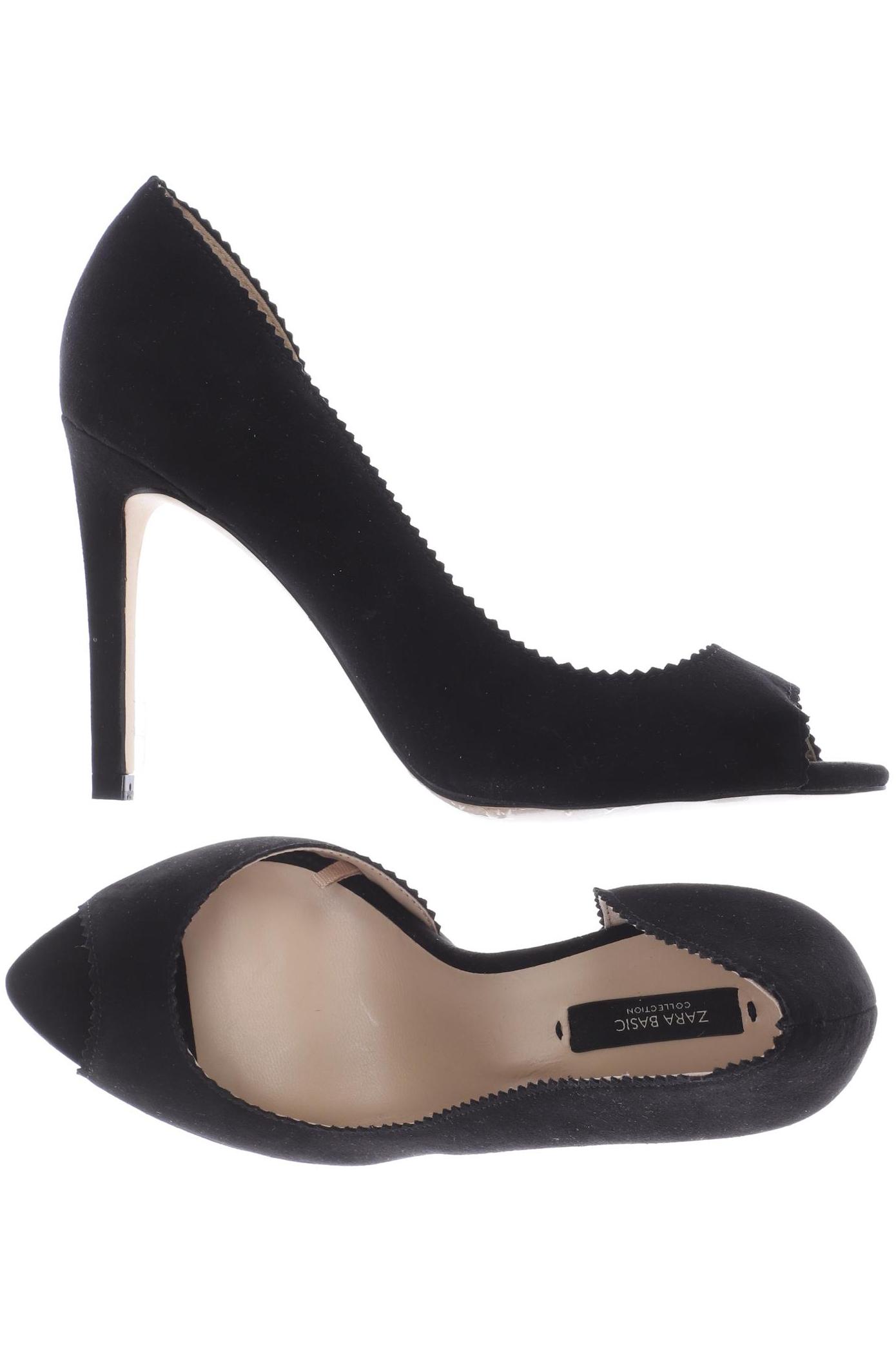 

ZARA Damen Pumps, schwarz