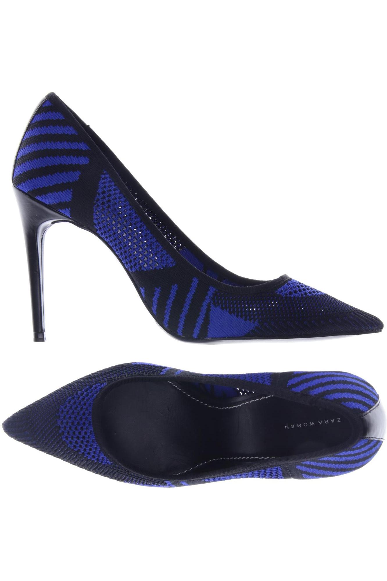 

Zara Damen Pumps, marineblau, Gr. 39