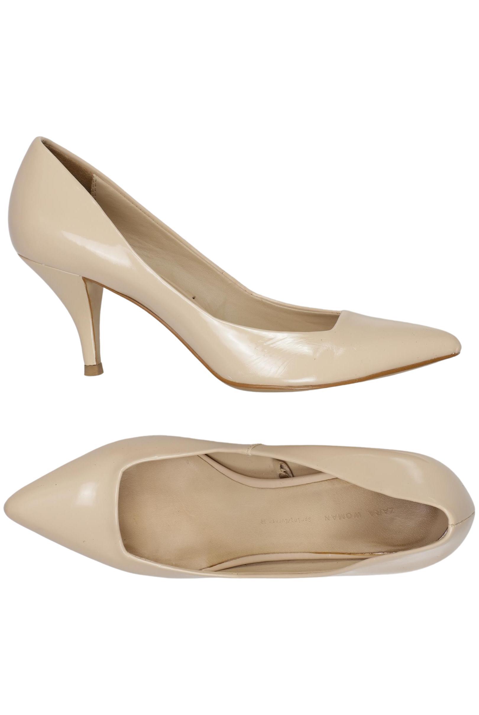 

Zara Damen Pumps, beige, Gr. 39