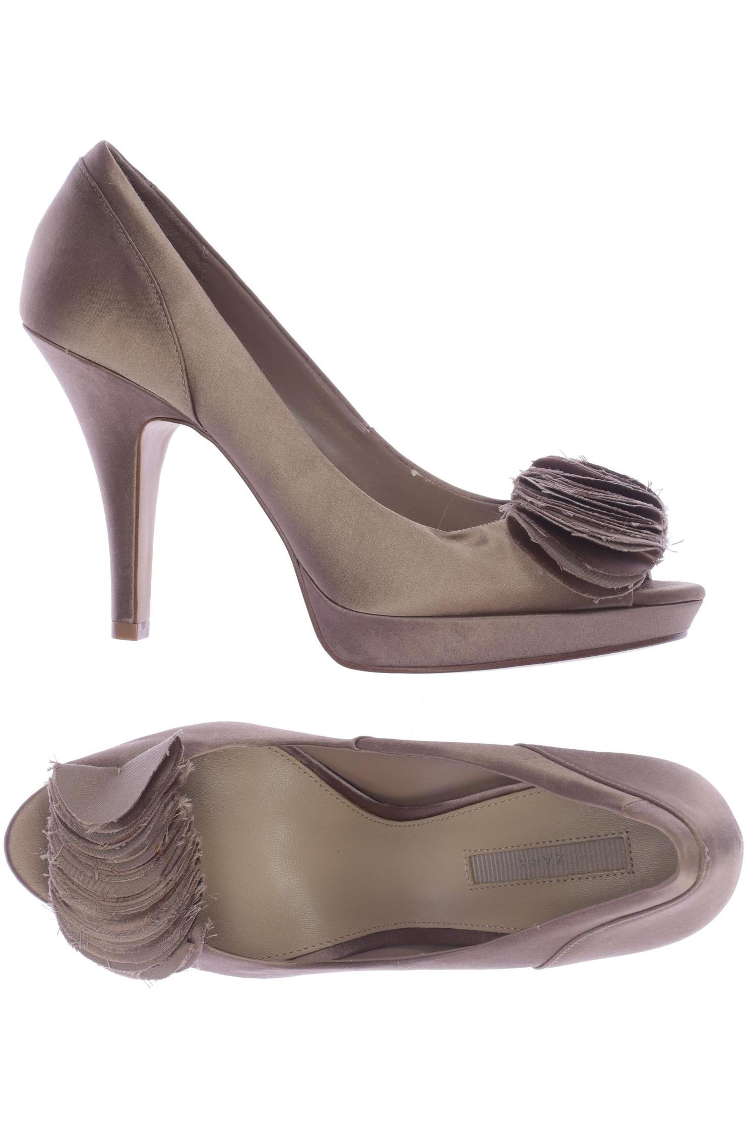 

ZARA Damen Pumps, braun