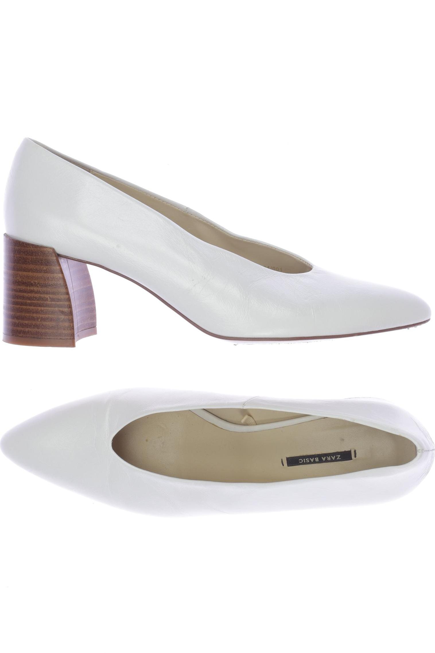 

Zara Damen Pumps, weiß, Gr. 40