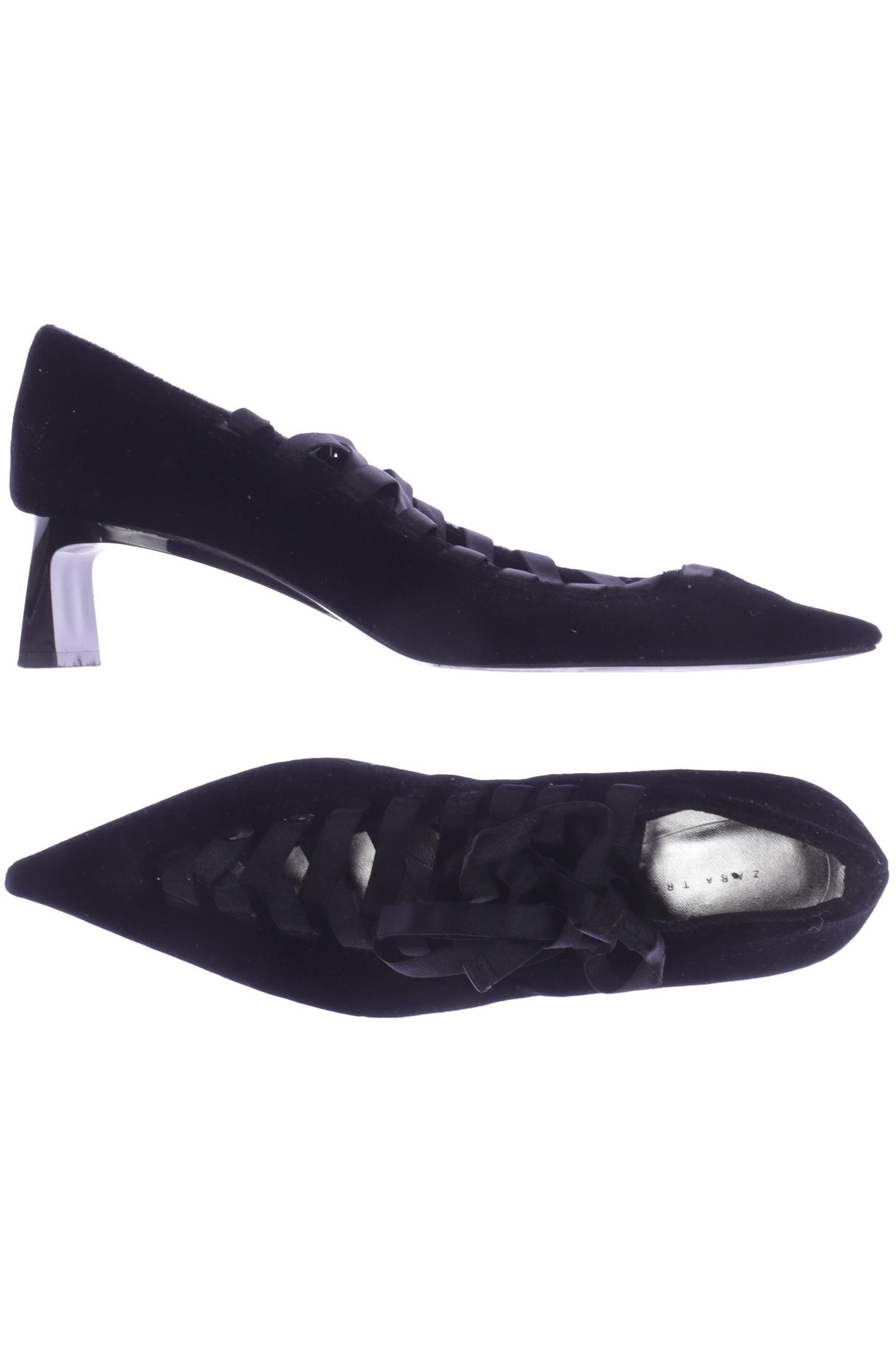 

ZARA Damen Pumps, schwarz