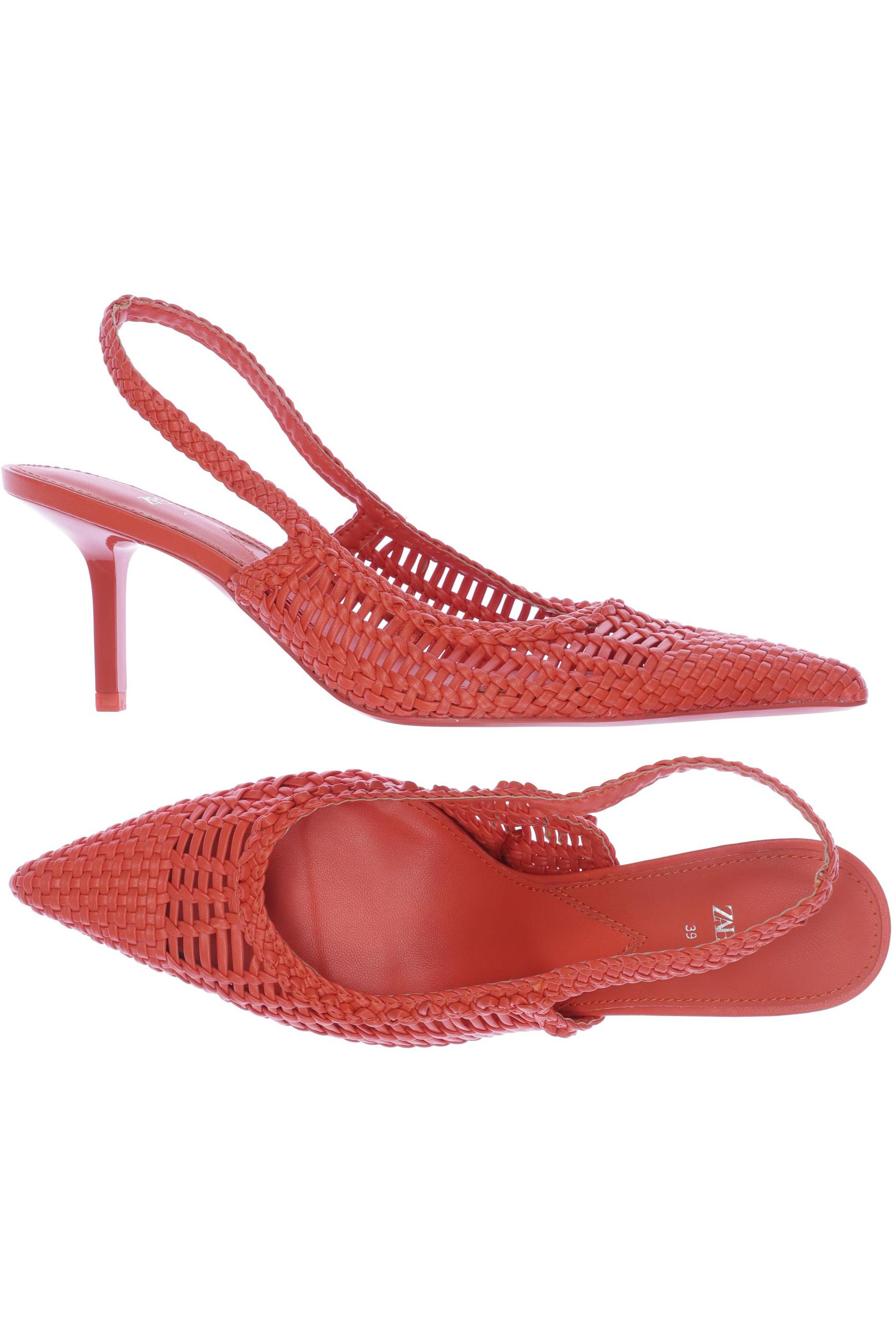 

Zara Damen Pumps, rot, Gr. 39