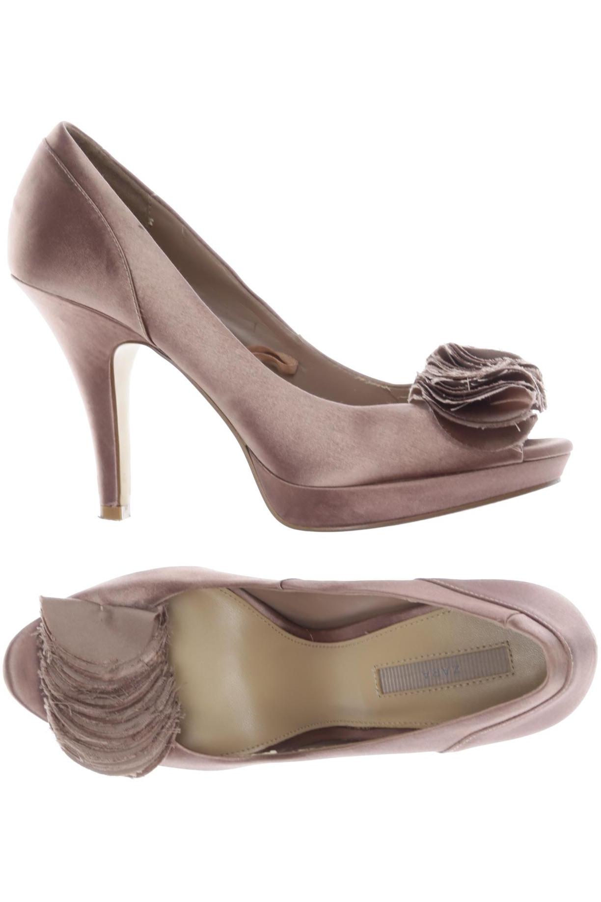 

Zara Damen Pumps, braun, Gr. 38