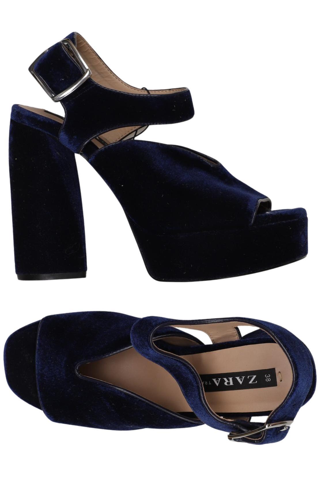 

Zara Damen Pumps, marineblau, Gr. 38