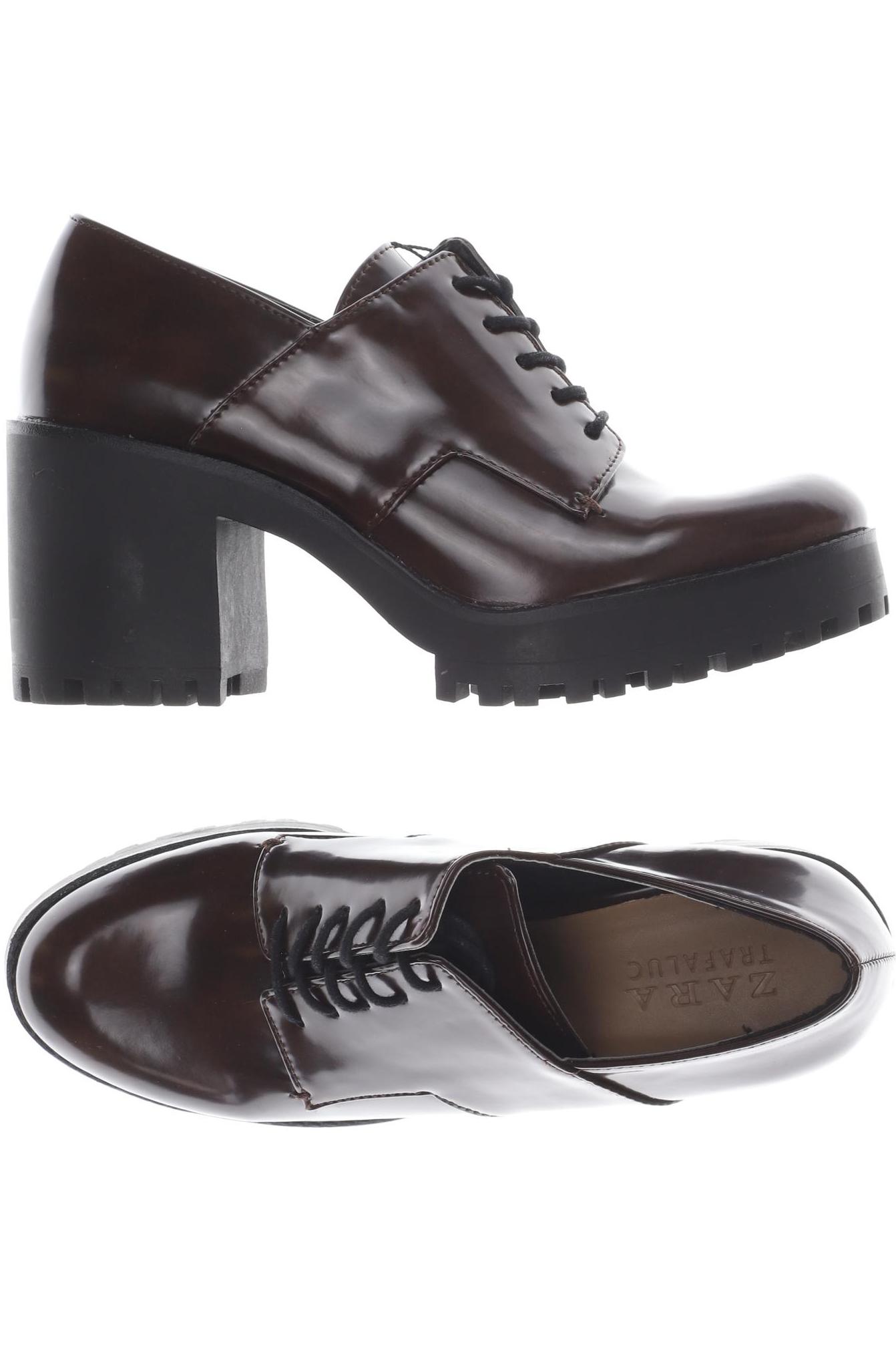 

ZARA Damen Pumps, braun