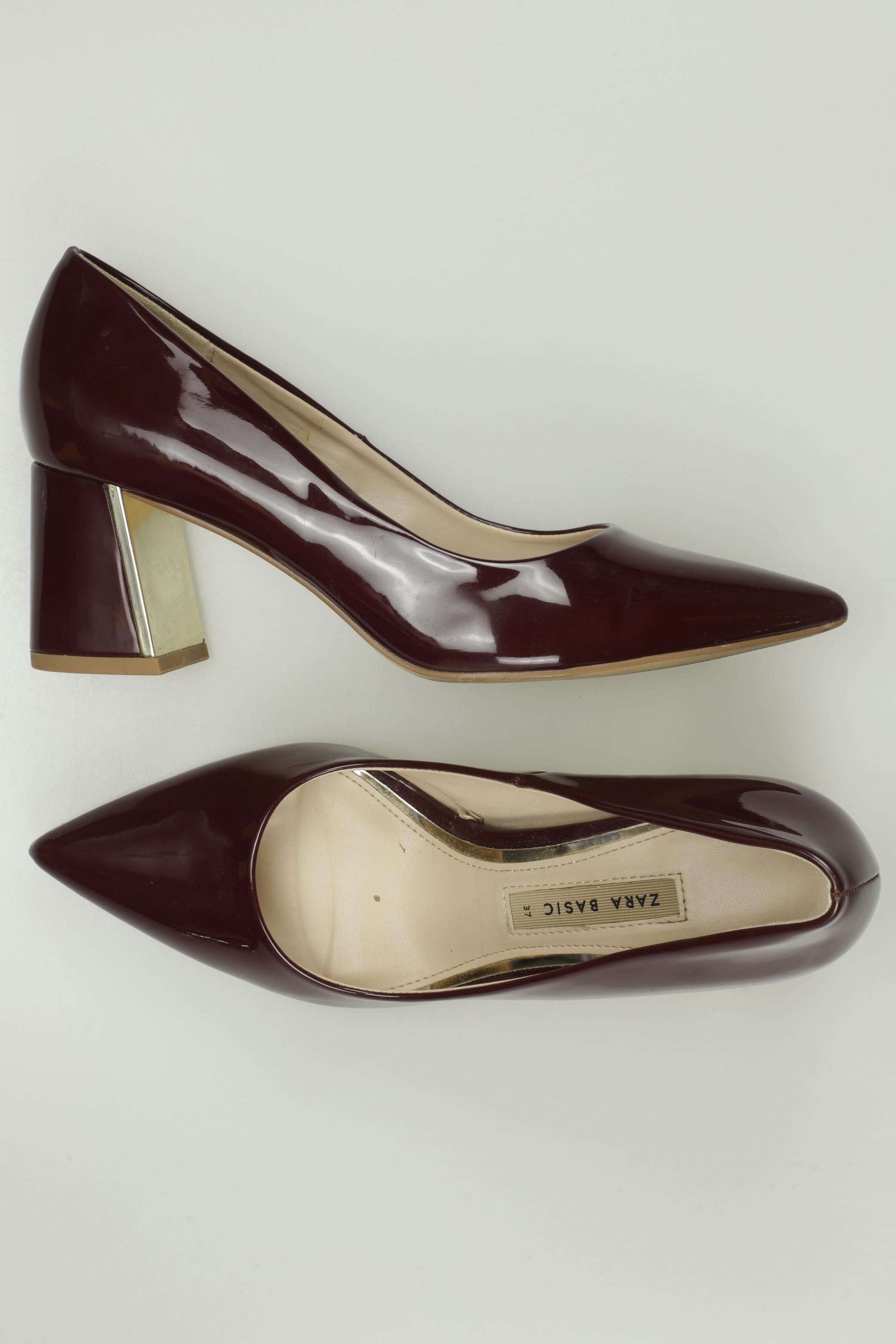 

Zara Damen Pumps, bordeaux, Gr. 37