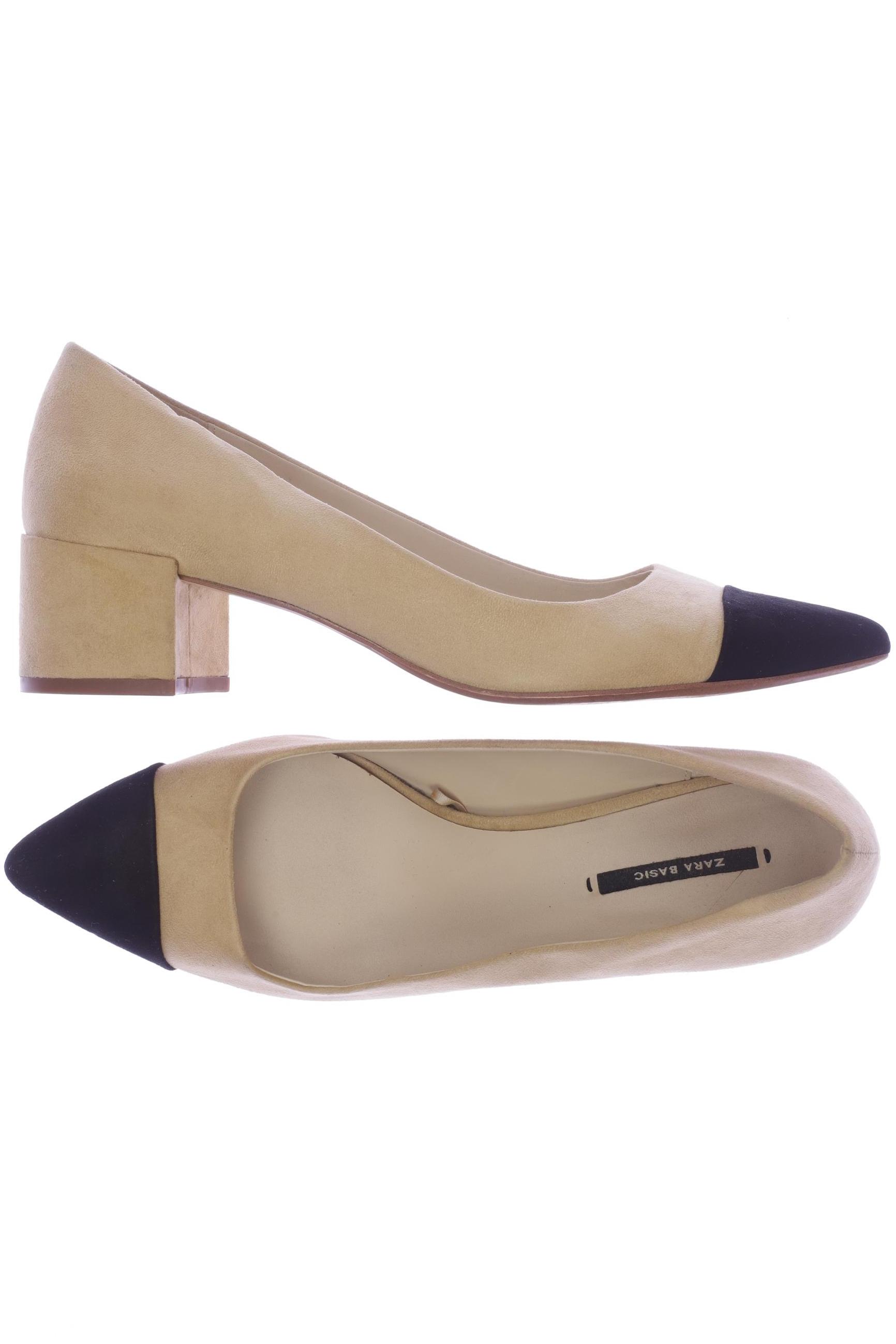 

Zara Damen Pumps, beige, Gr. 39