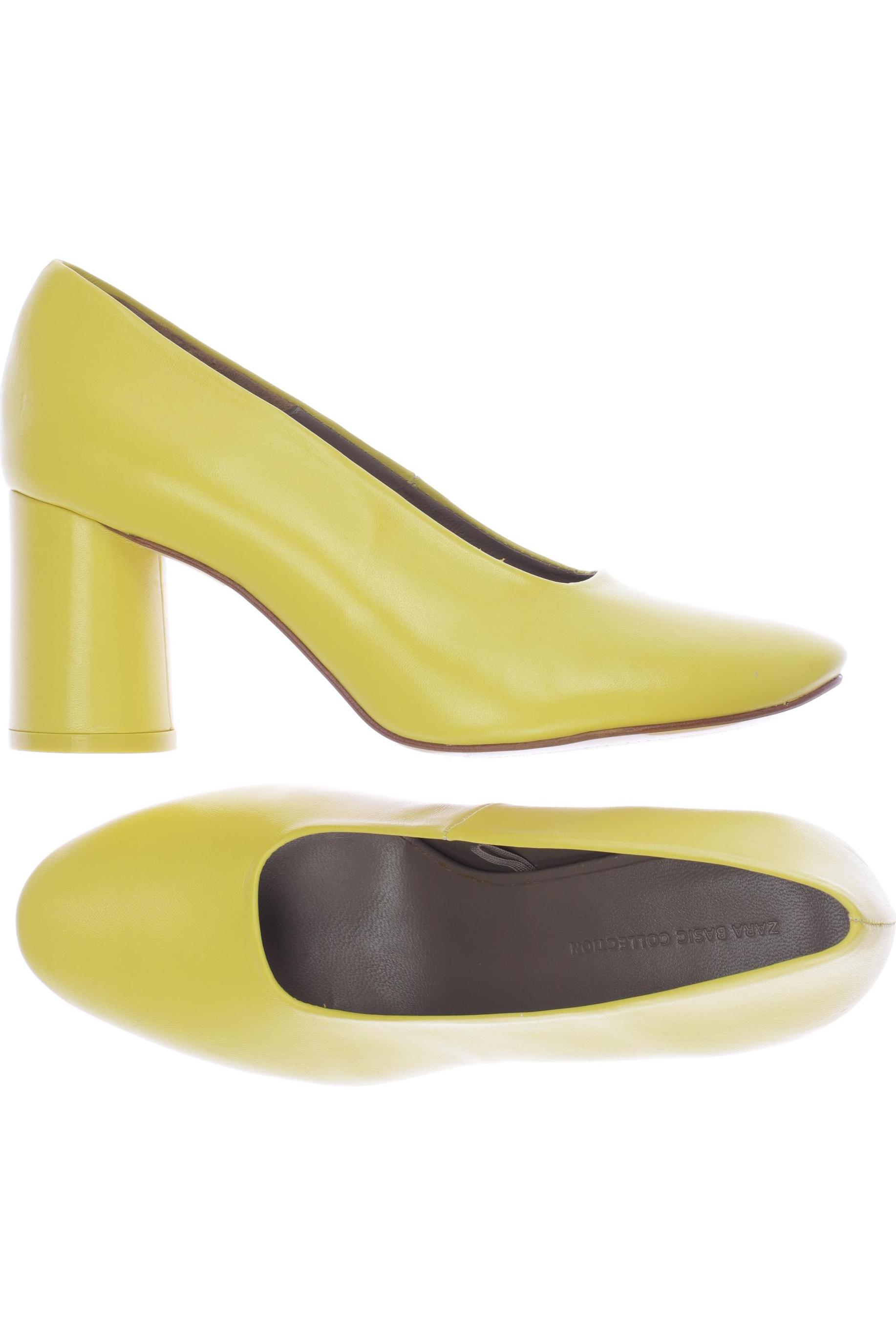 

ZARA Damen Pumps, gelb