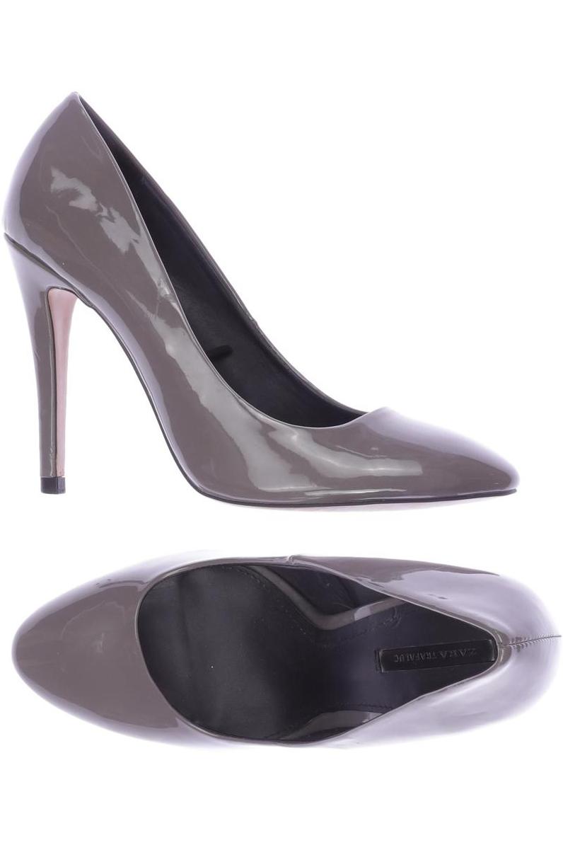 

ZARA Damen Pumps, grau