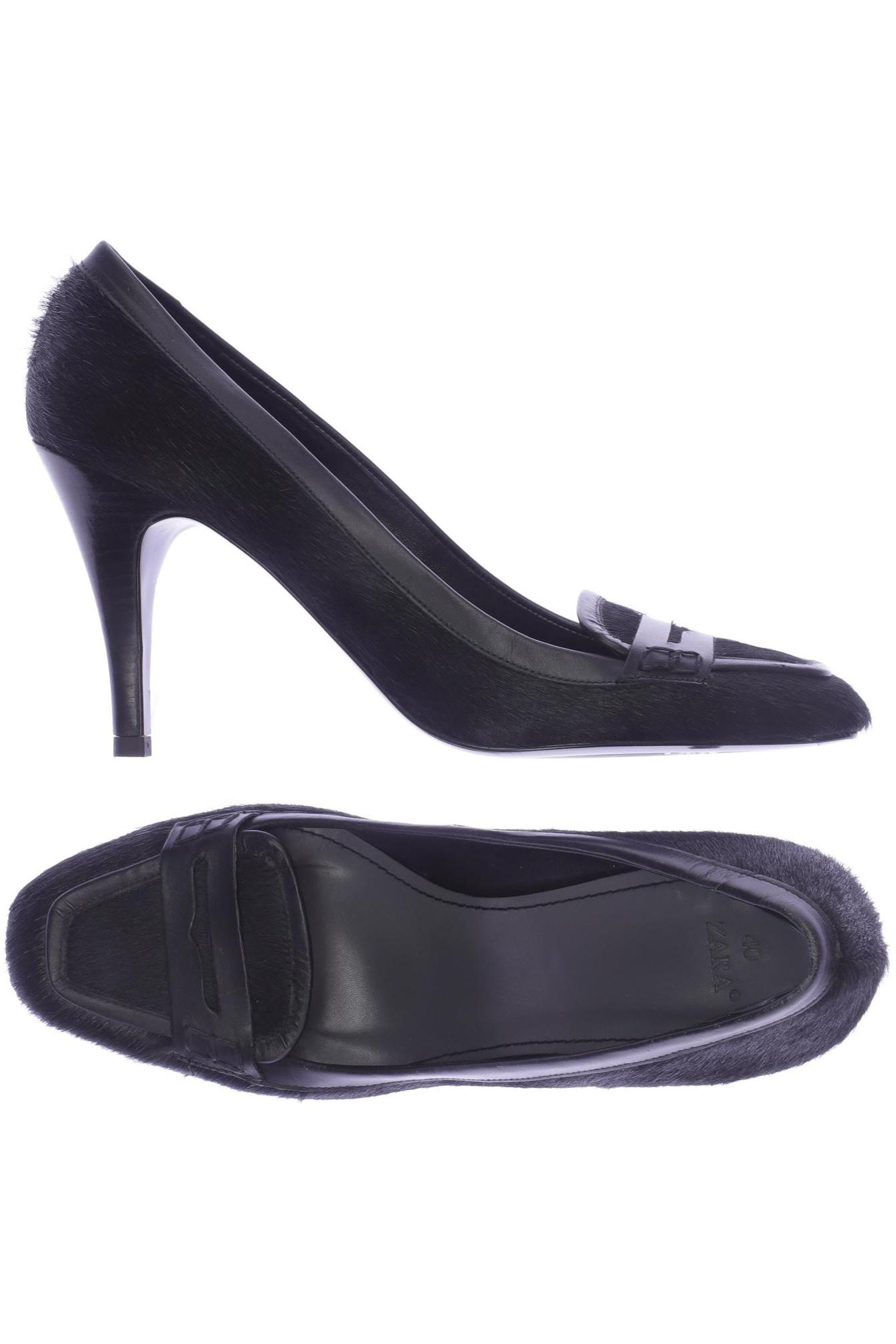 

ZARA Damen Pumps, schwarz