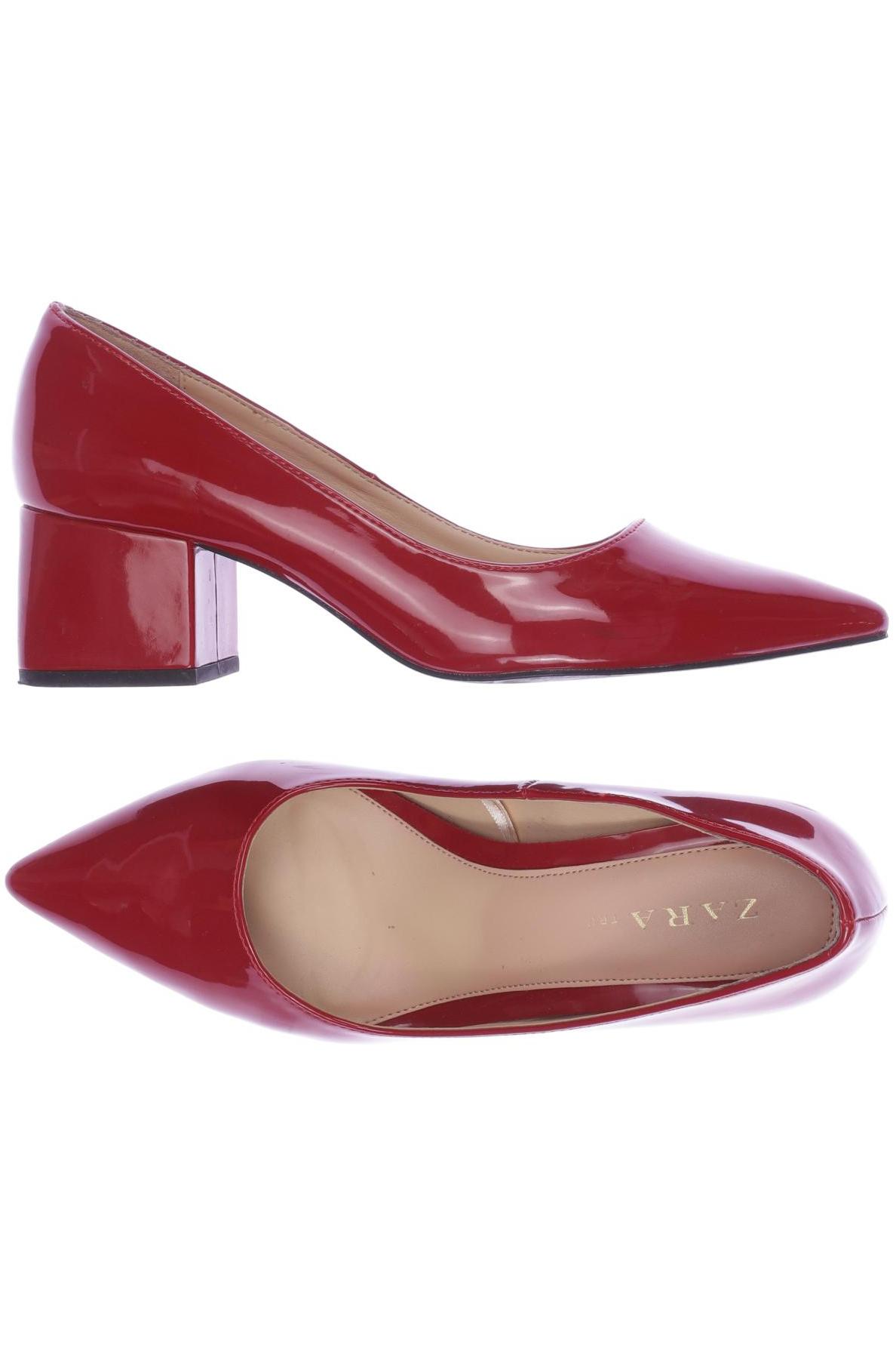 

Zara Damen Pumps, rot, Gr. 37