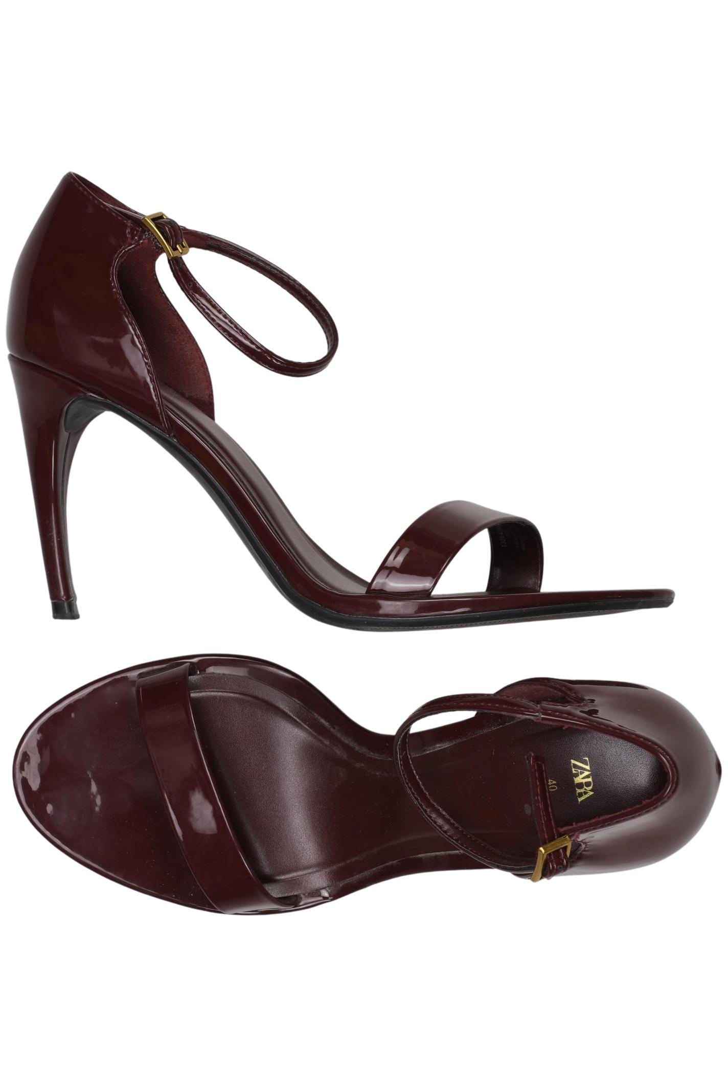 

Zara Damen Pumps, bordeaux, Gr. 40