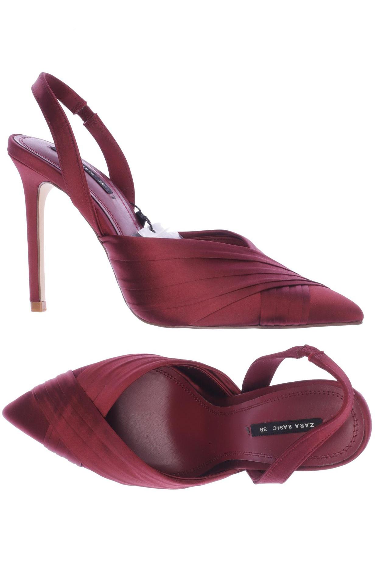 

Zara Damen Pumps, rot, Gr. 38