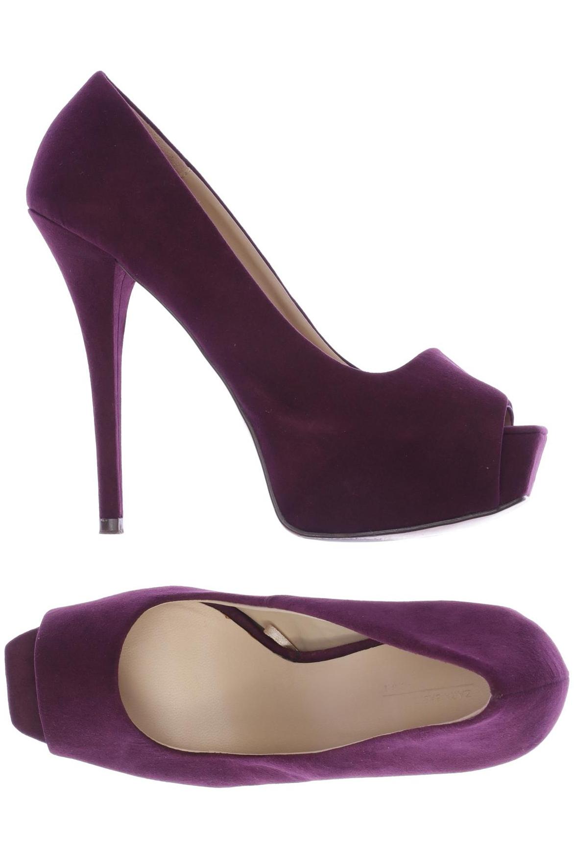 

Zara Damen Pumps, bordeaux, Gr. 38