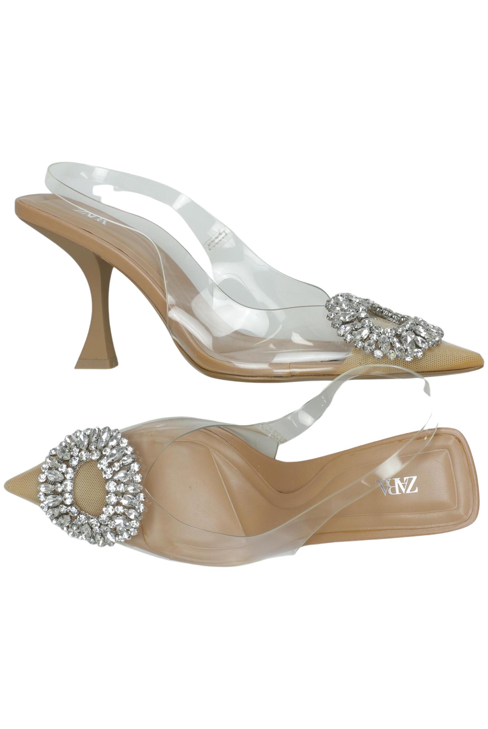 

Zara Damen Pumps, braun, Gr. 36