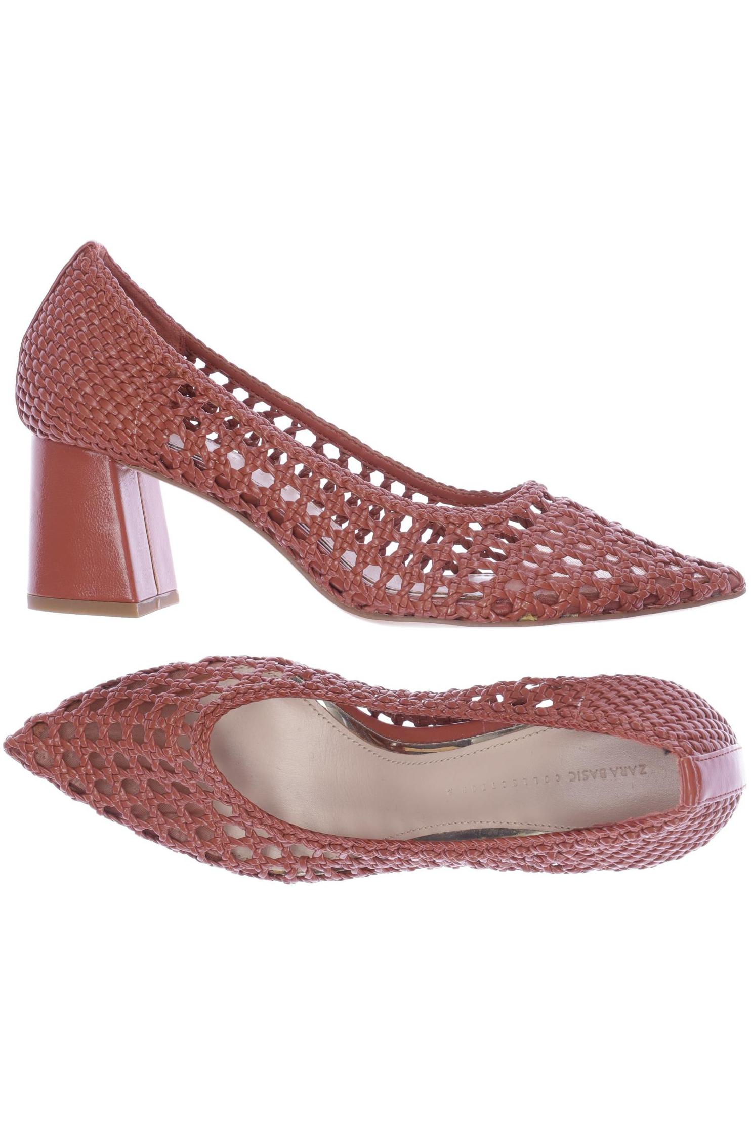 

Zara Damen Pumps, braun, Gr. 39