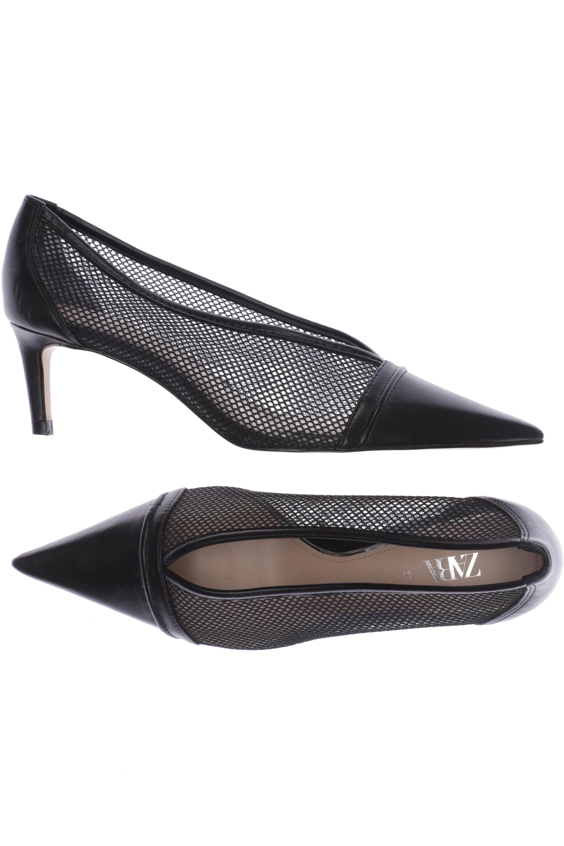 

ZARA Damen Pumps, schwarz