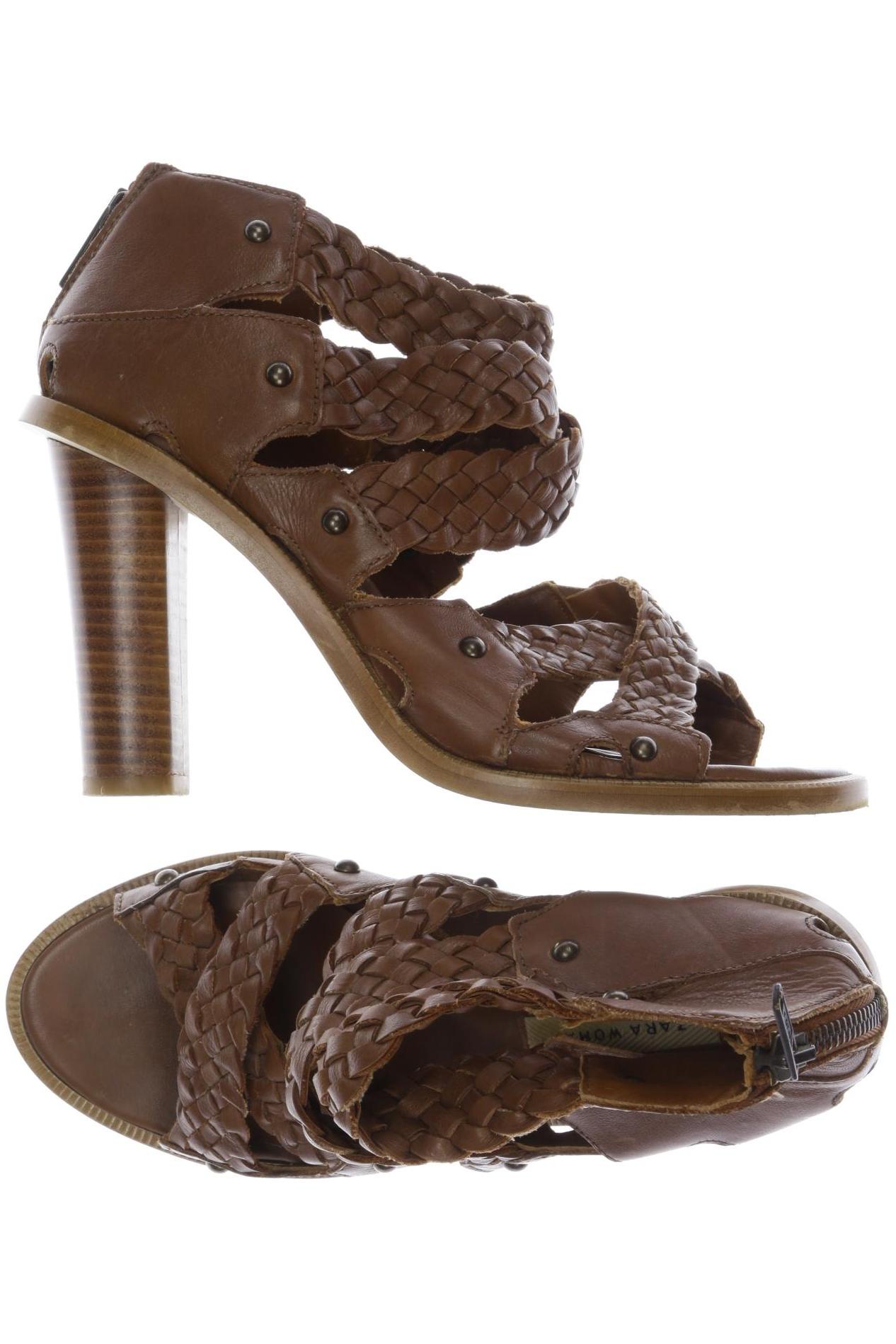 

Zara Damen Pumps, braun, Gr. 37