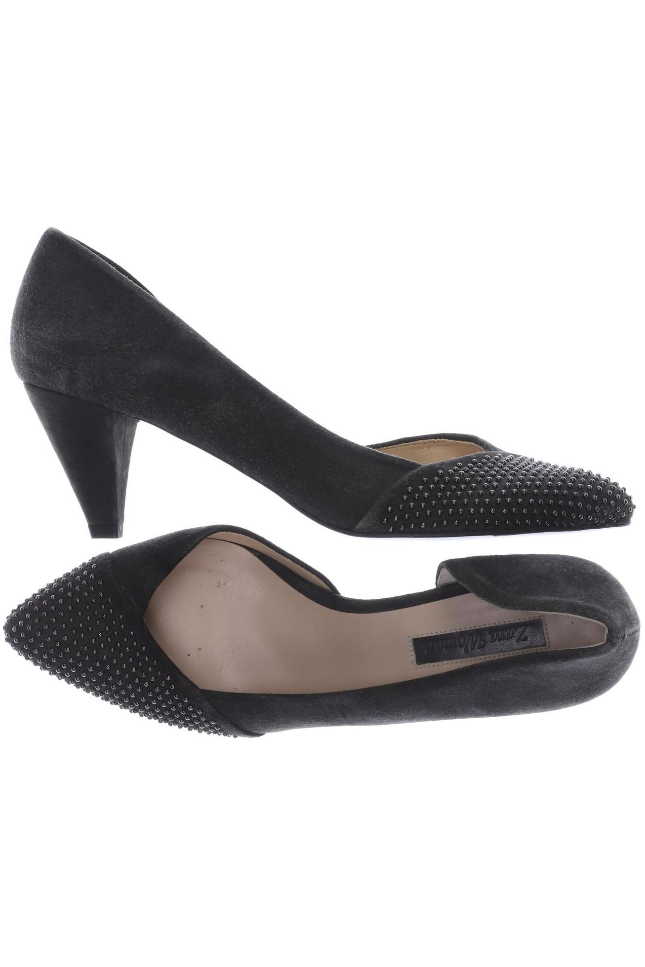 

ZARA Damen Pumps, grau