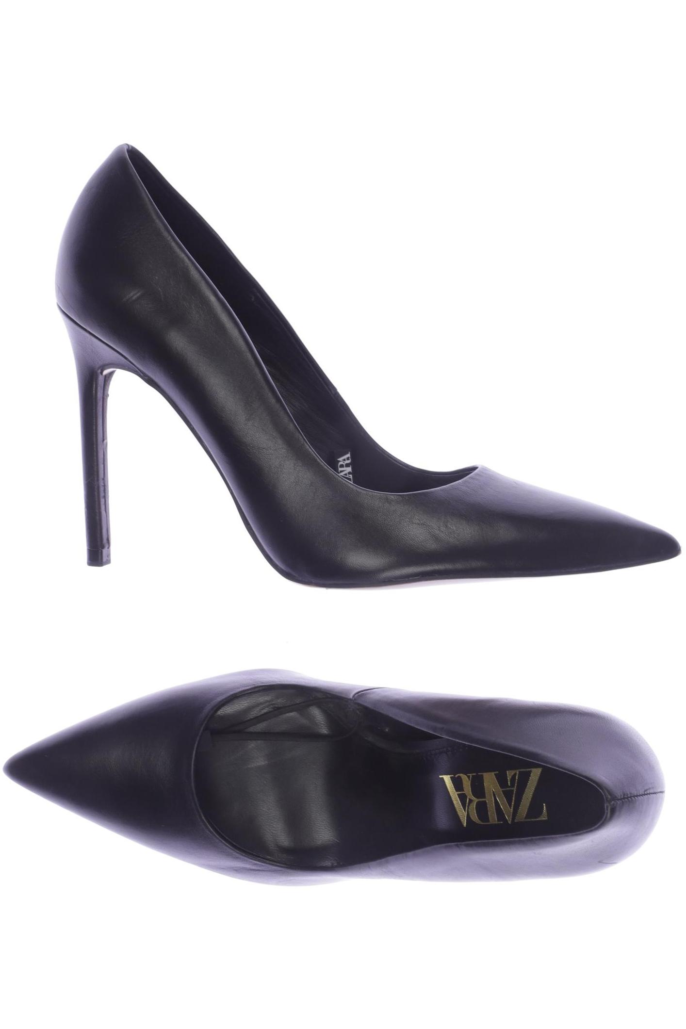 

ZARA Damen Pumps, schwarz