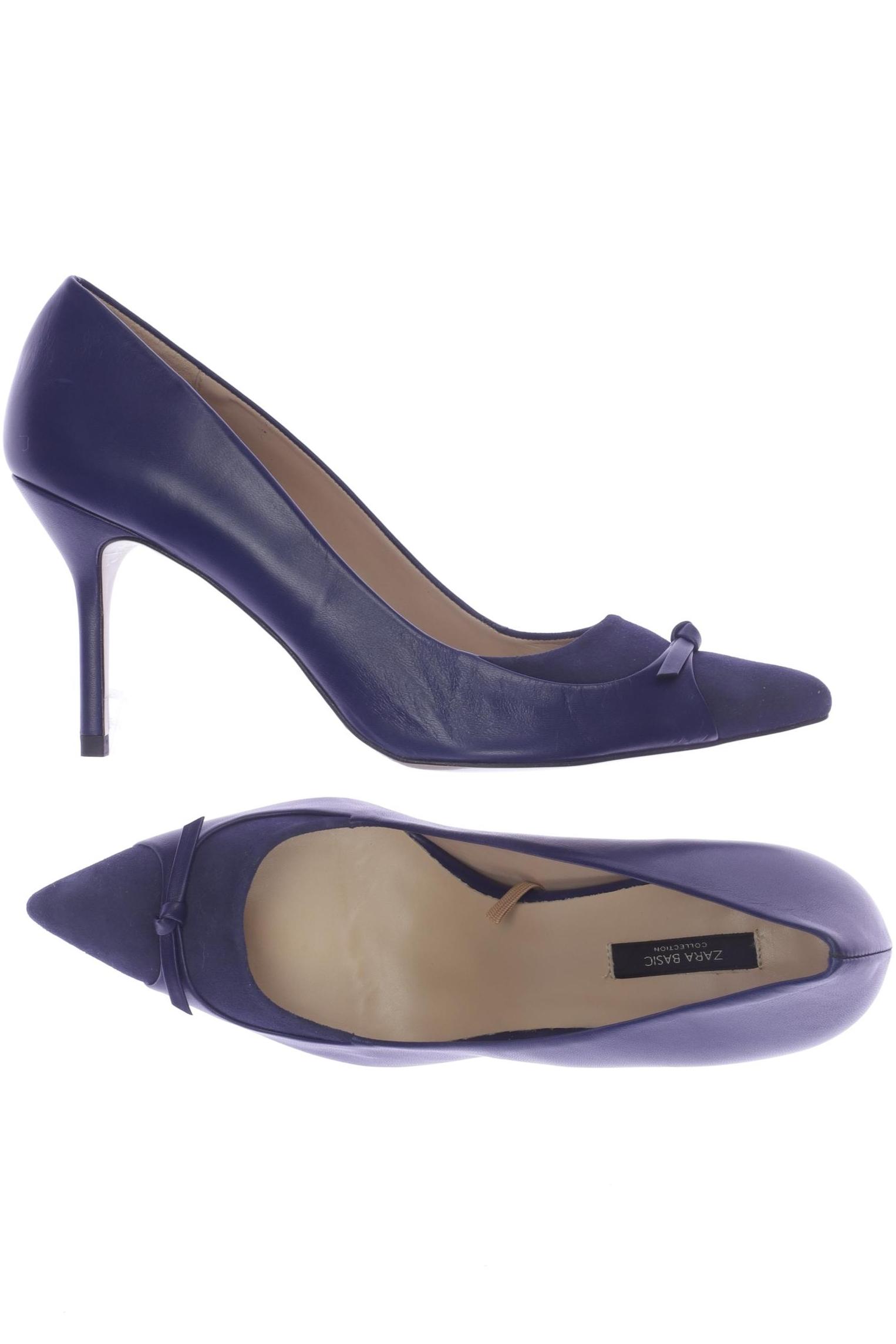 

Zara Damen Pumps, blau, Gr. 41