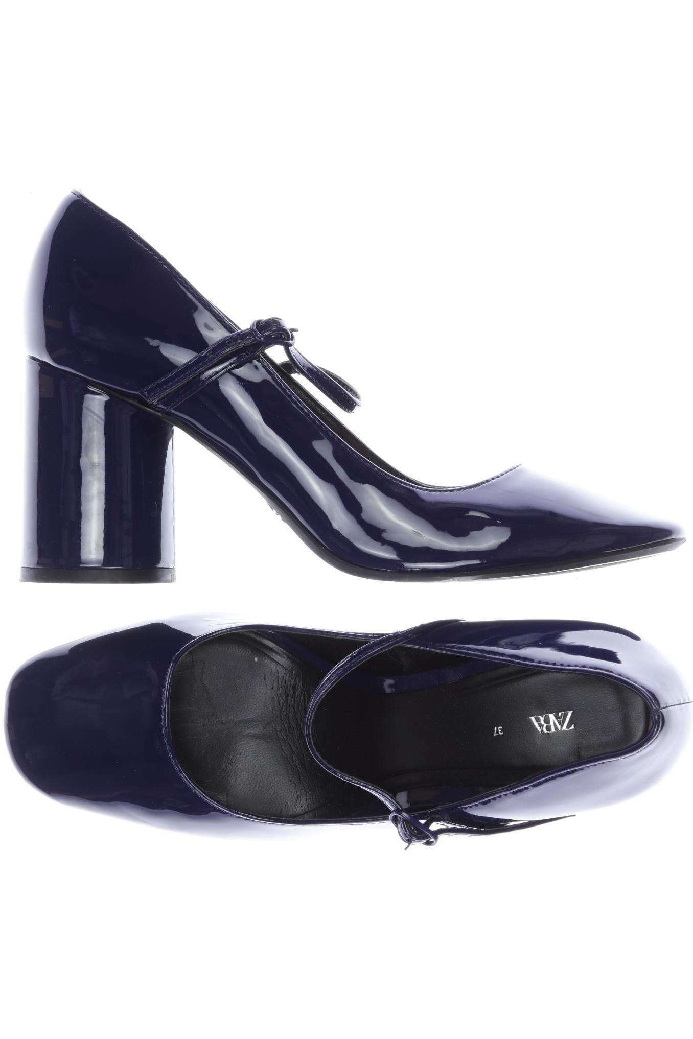 

Zara Damen Pumps, marineblau, Gr. 37