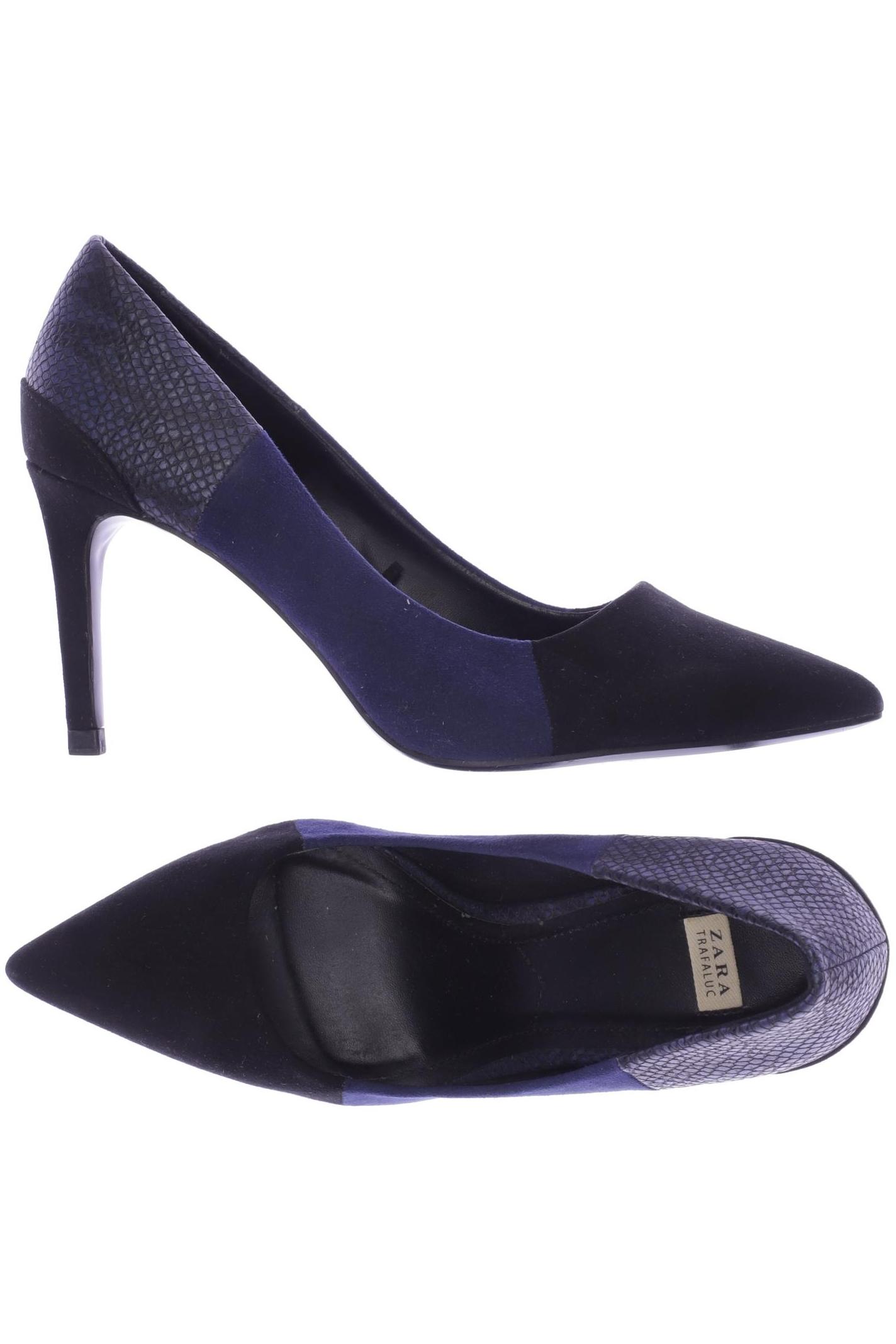 

Zara Damen Pumps, marineblau, Gr. 37