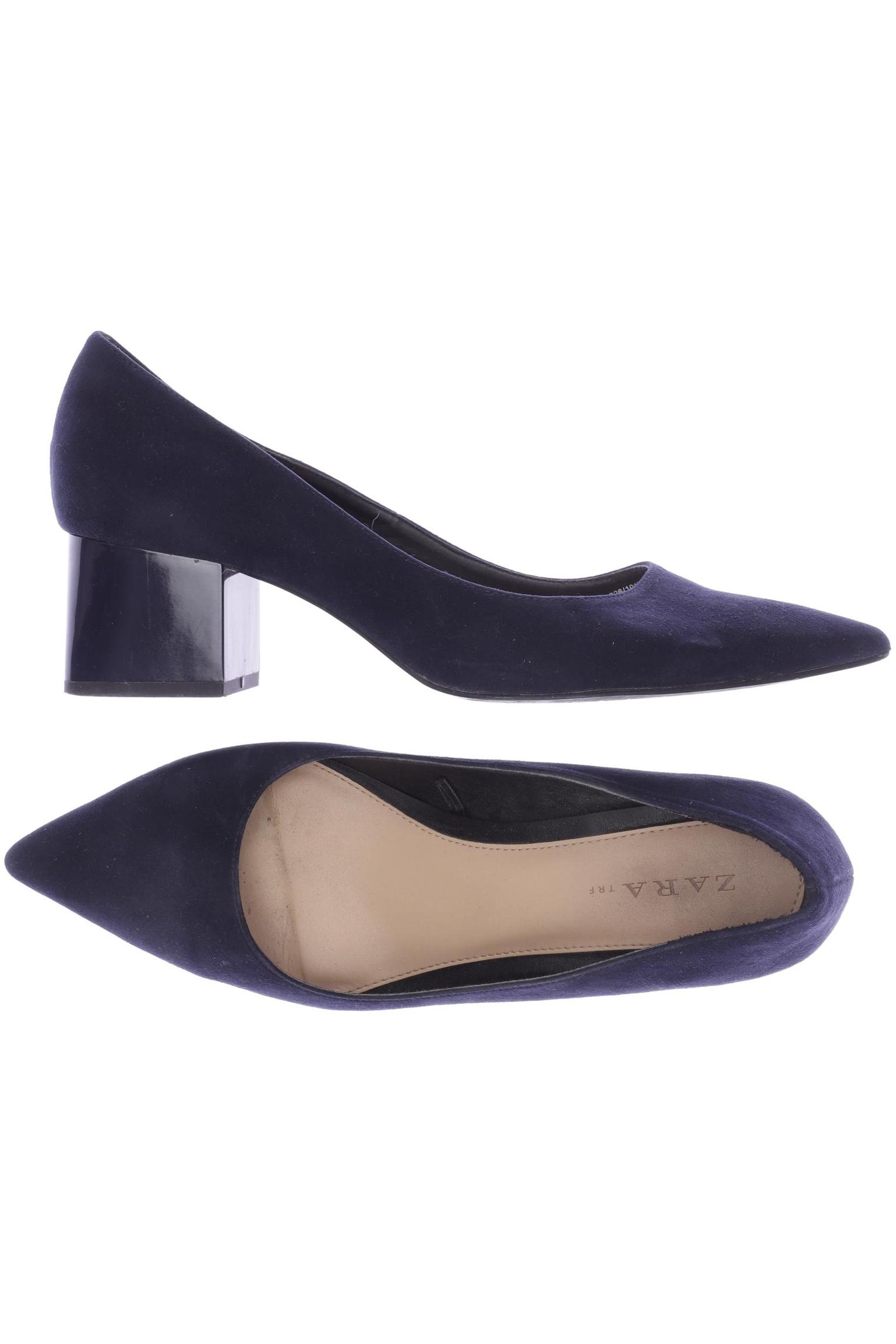 

ZARA Damen Pumps, marineblau