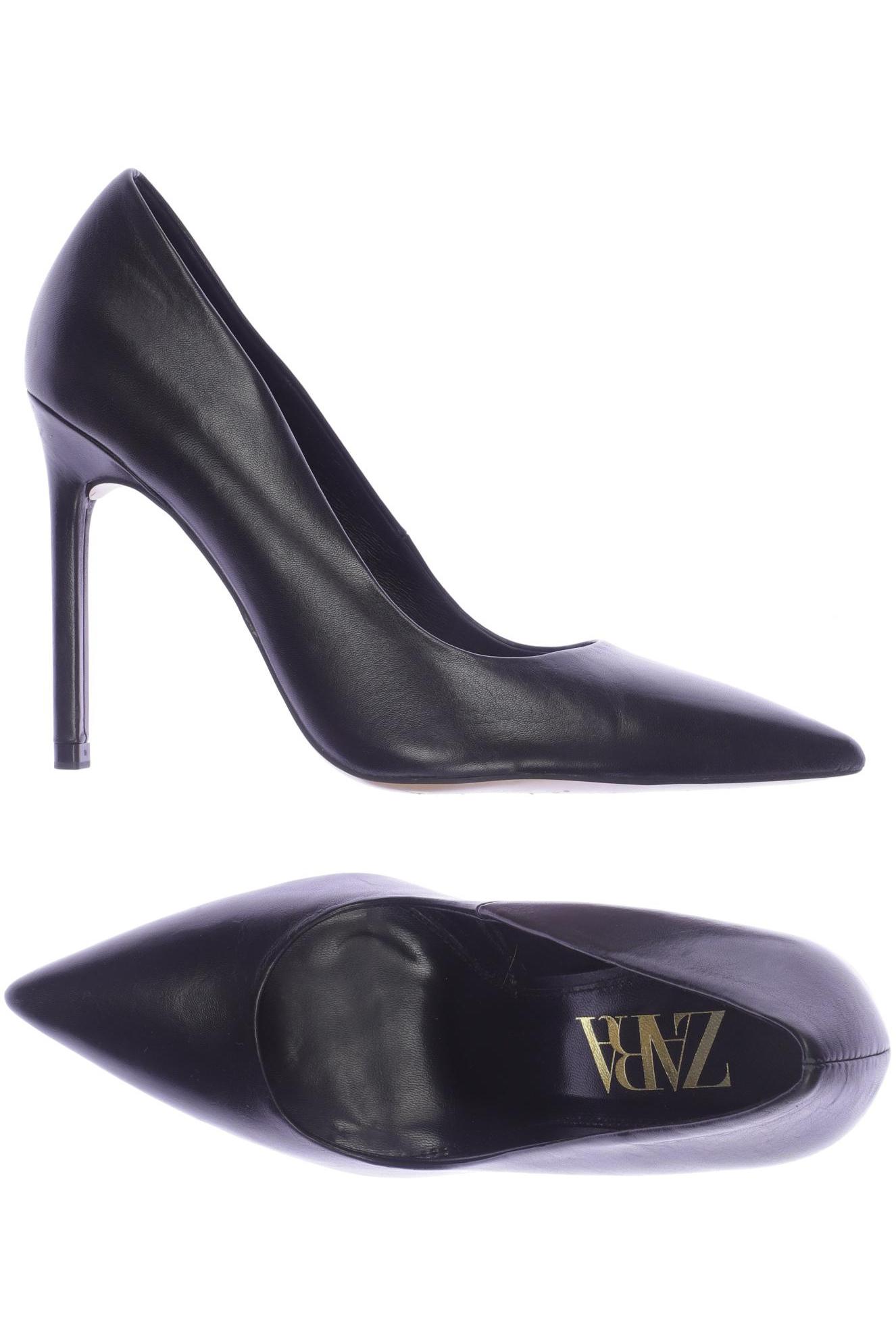 

ZARA Damen Pumps, schwarz