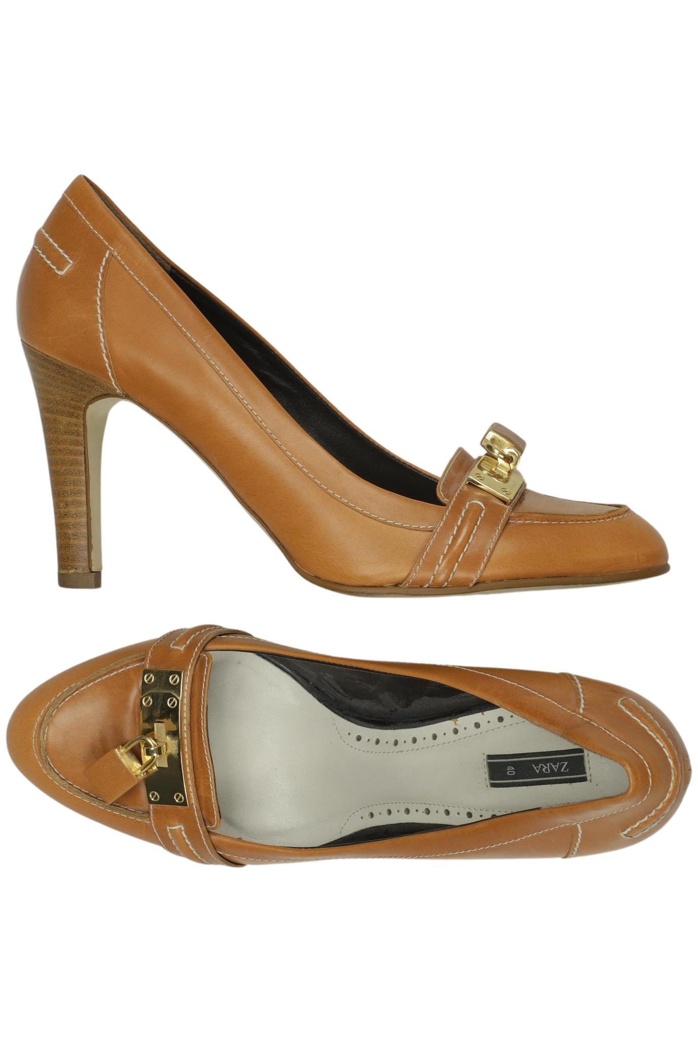 

Zara Damen Pumps, orange, Gr. 40
