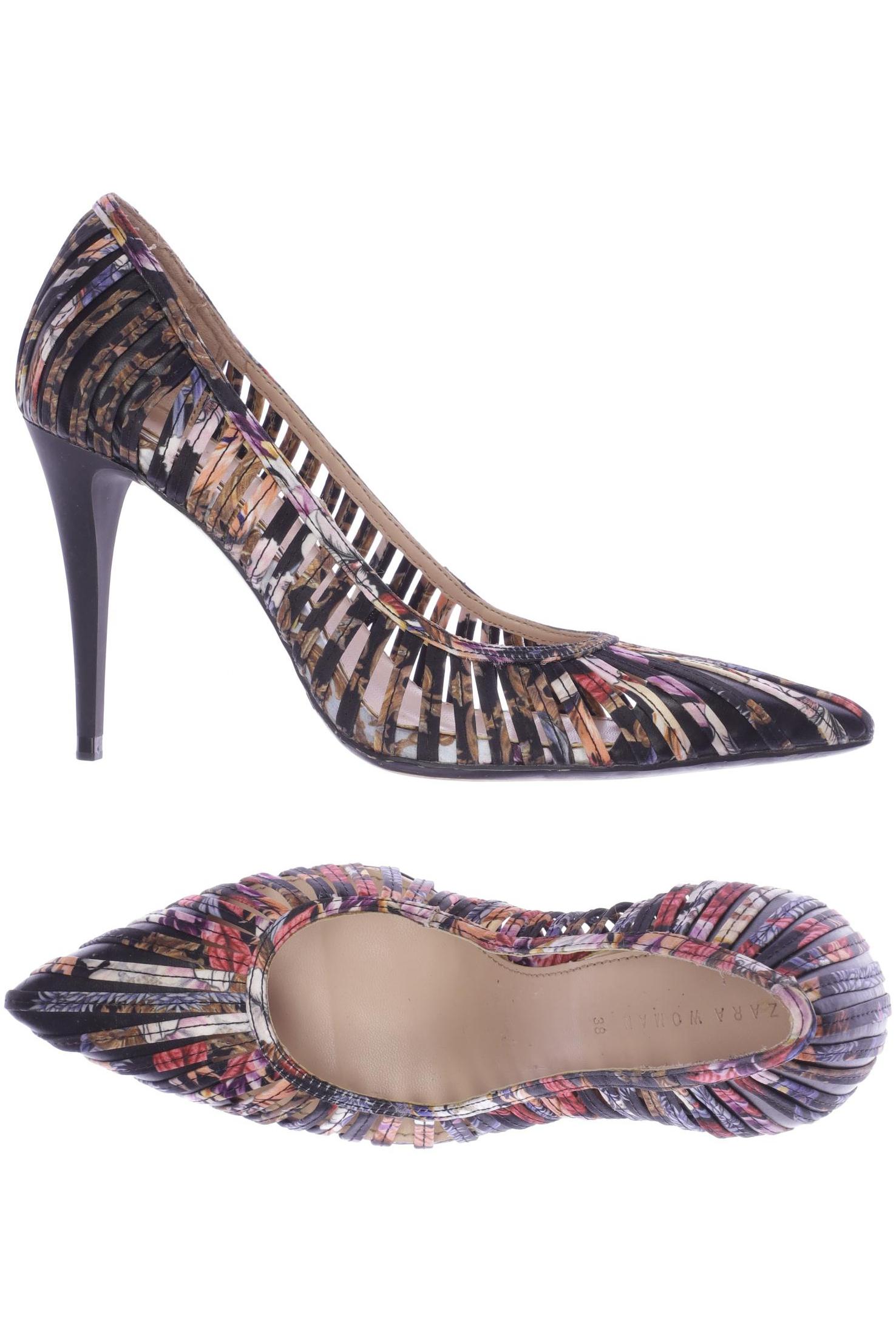 

ZARA Damen Pumps, schwarz