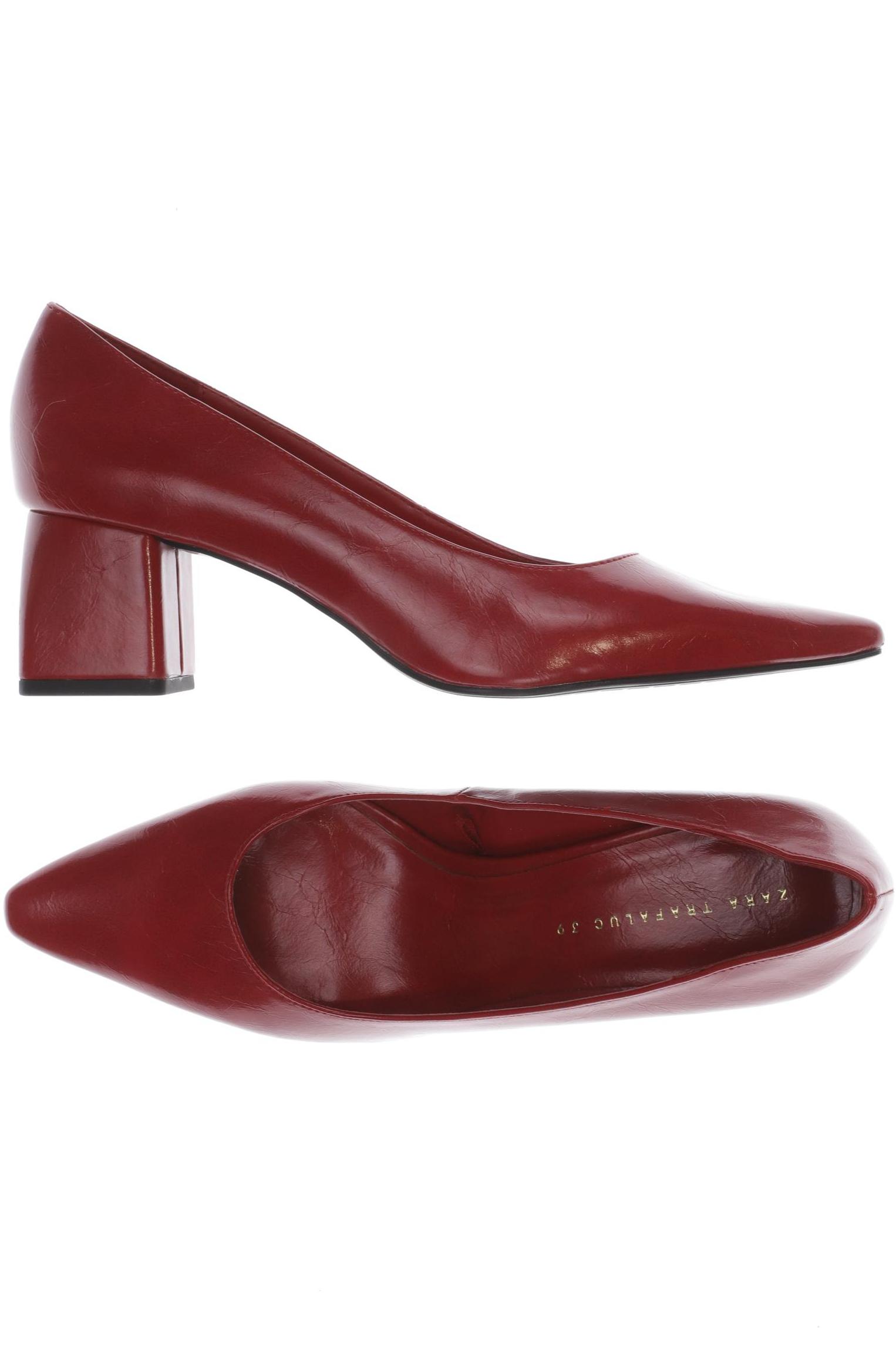 

Zara Damen Pumps, rot, Gr. 39