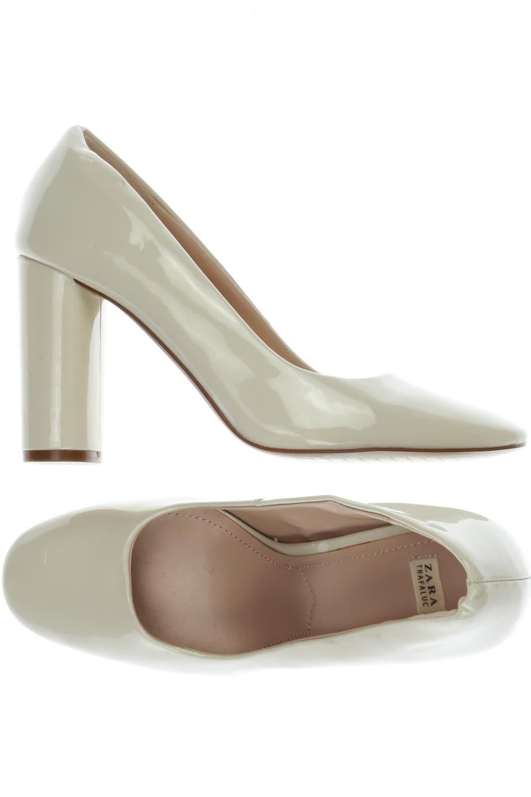

Zara Damen Pumps, cremeweiß, Gr. 38