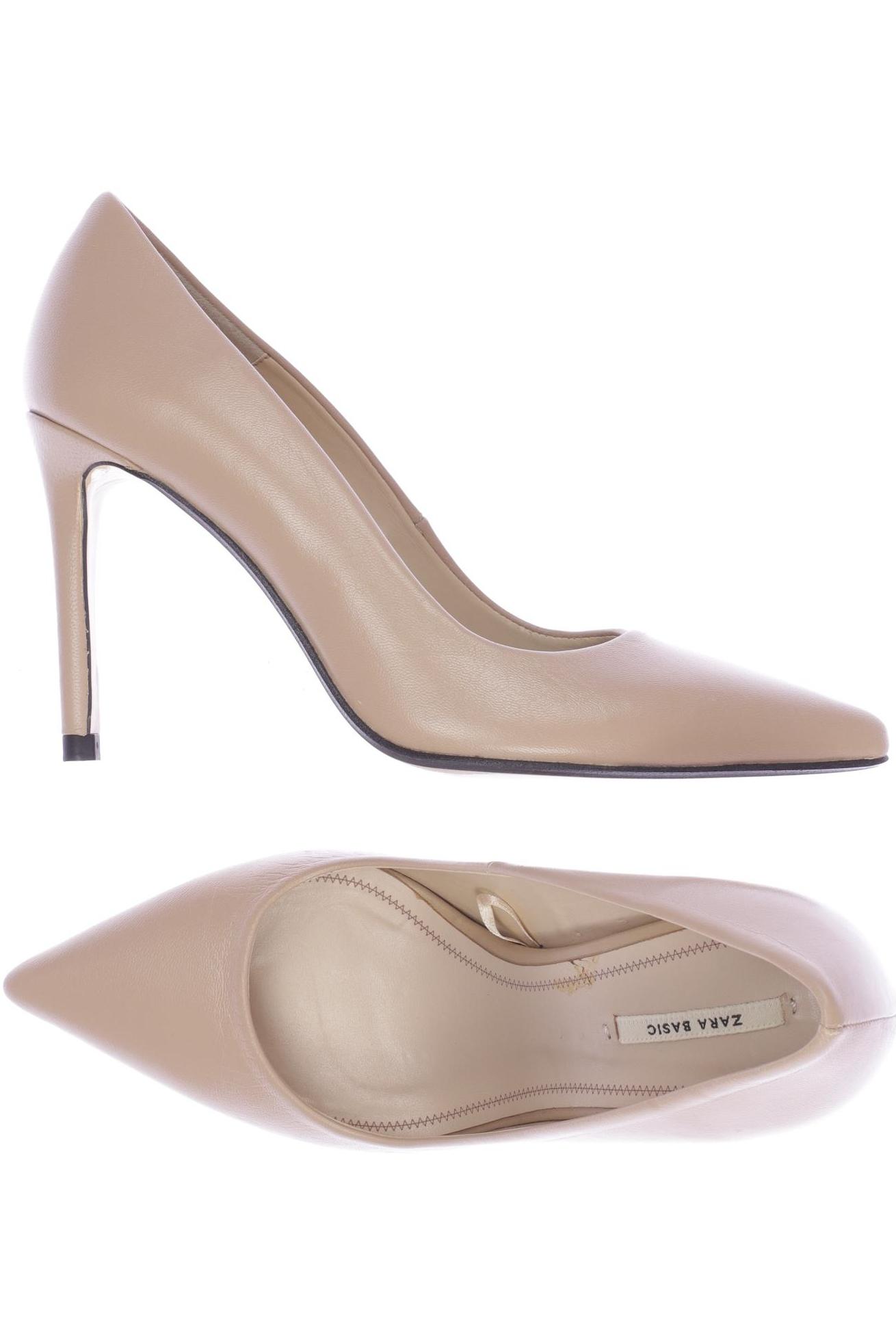 

Zara Damen Pumps, beige, Gr. 36