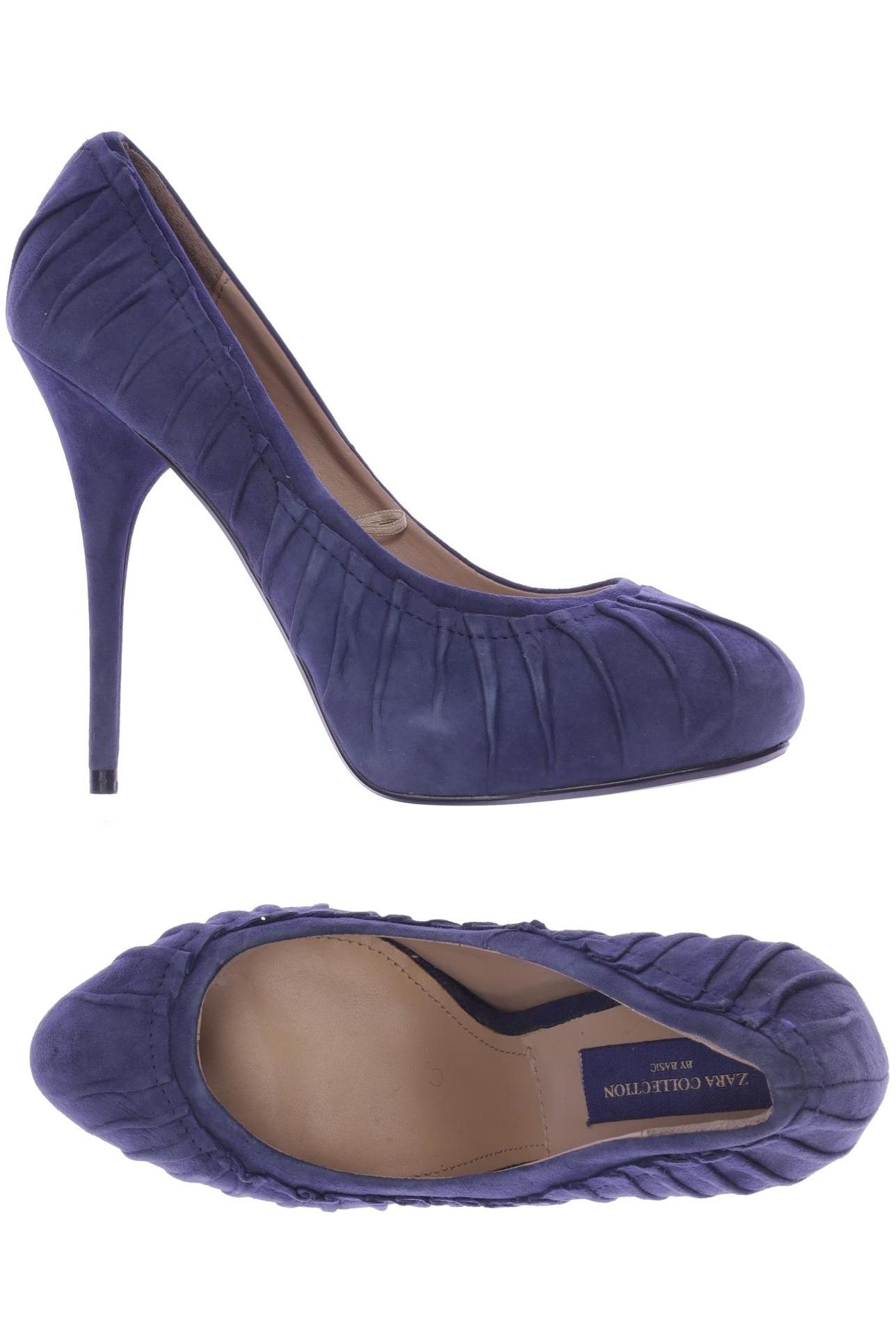 

Zara Damen Pumps, blau, Gr. 39