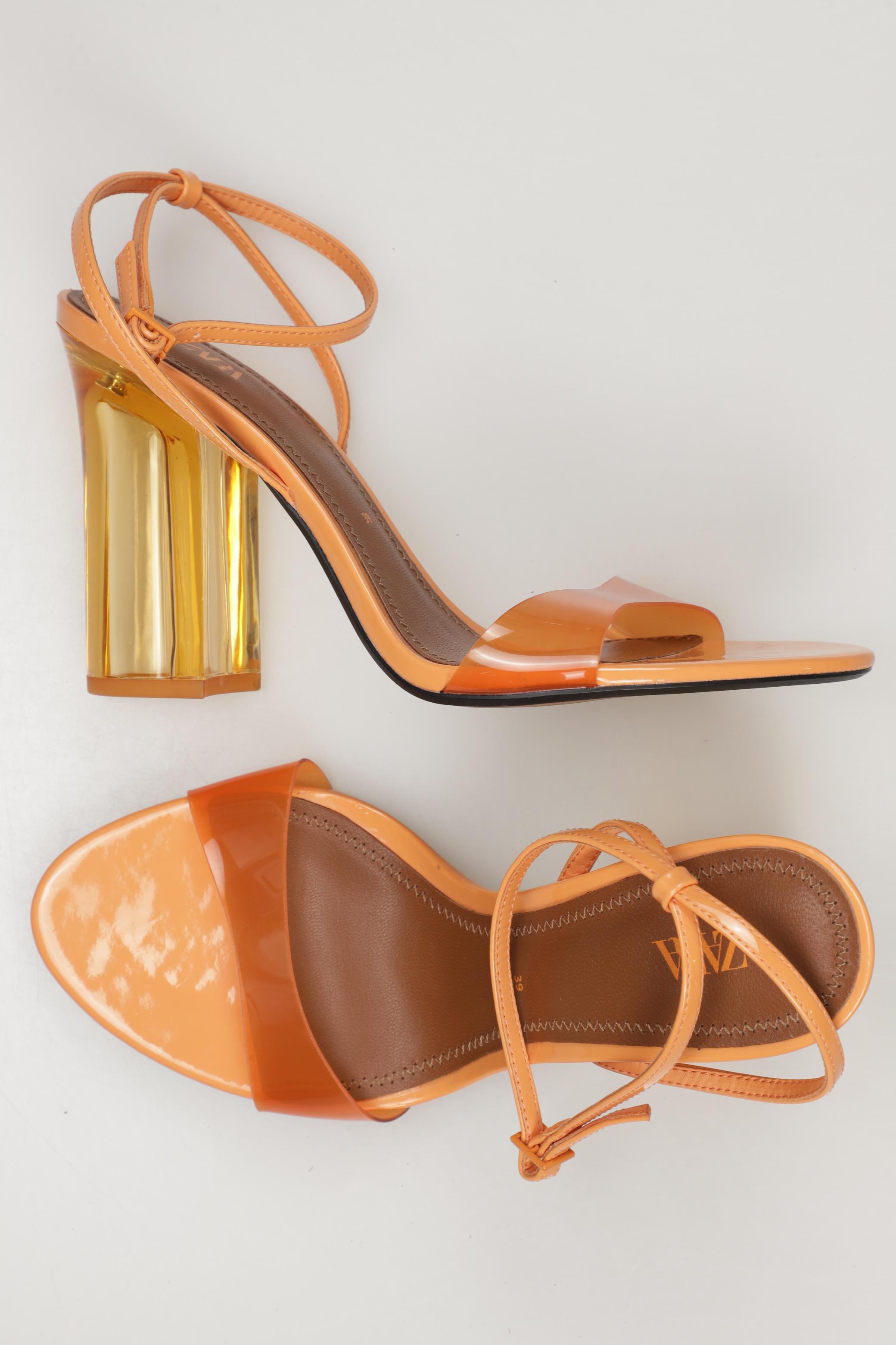 

Zara Damen Pumps, orange, Gr. 39