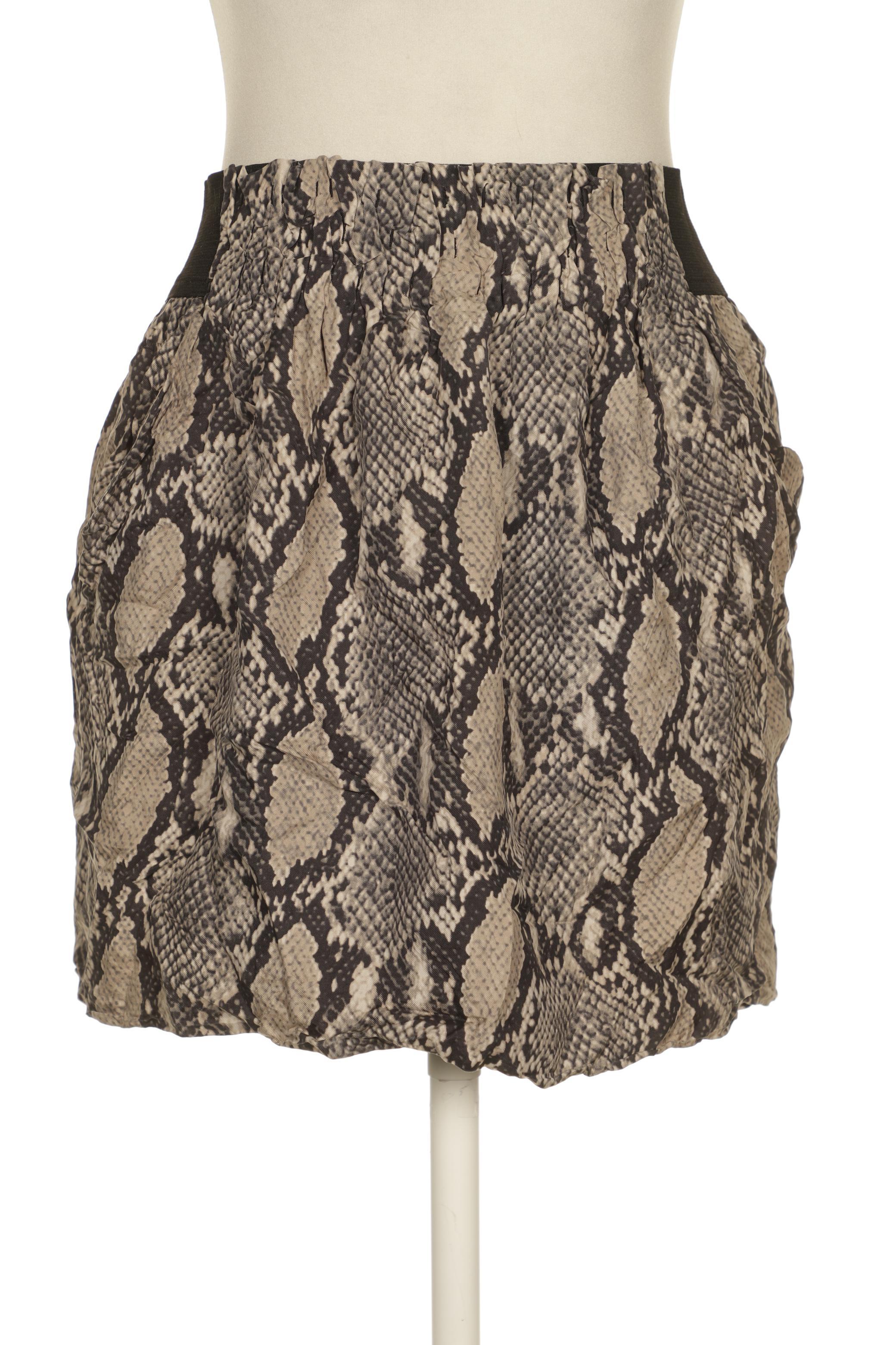 

ZARA Damen Rock, beige