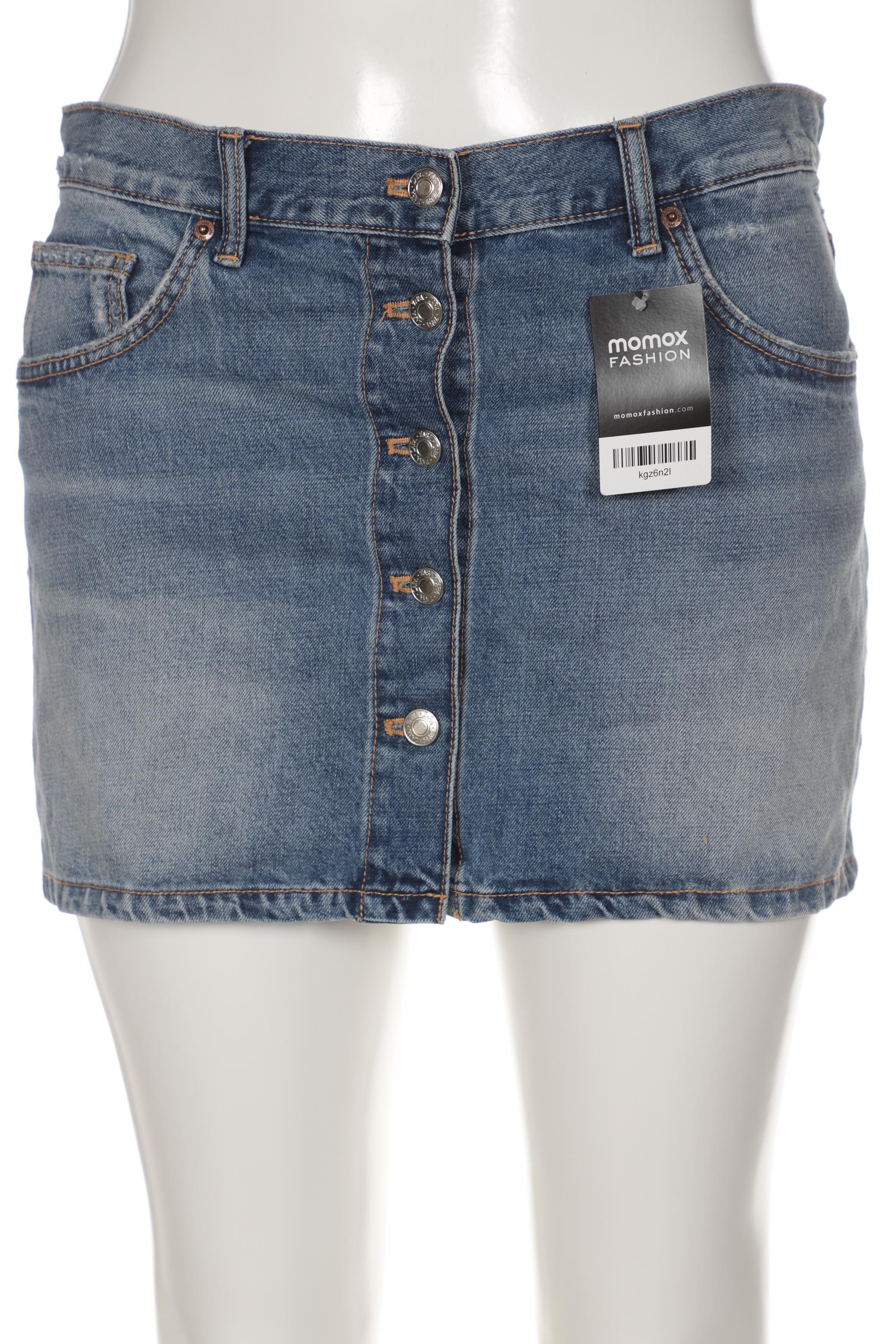 

ZARA Damen Rock, blau