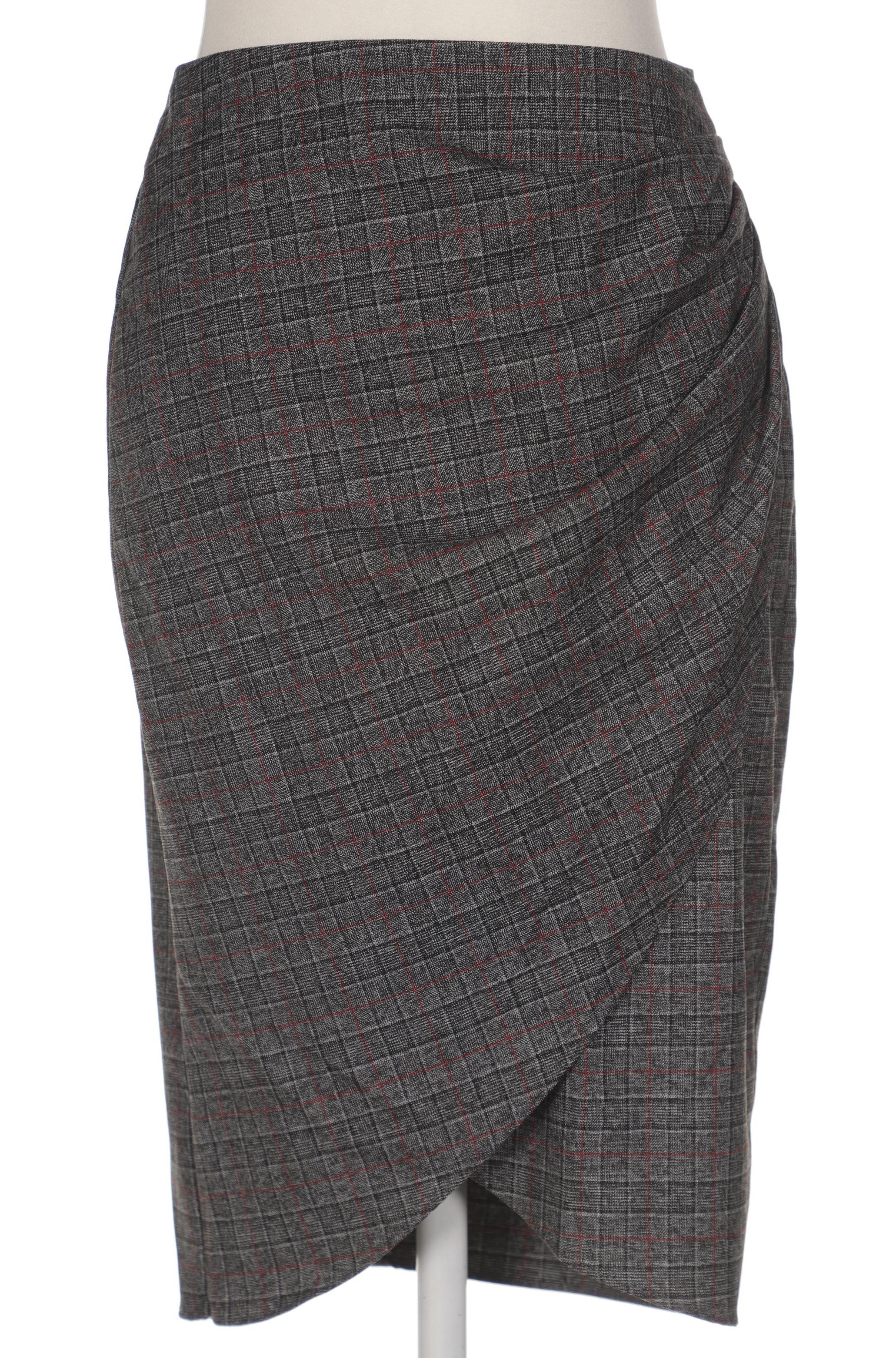 

ZARA Damen Rock, grau